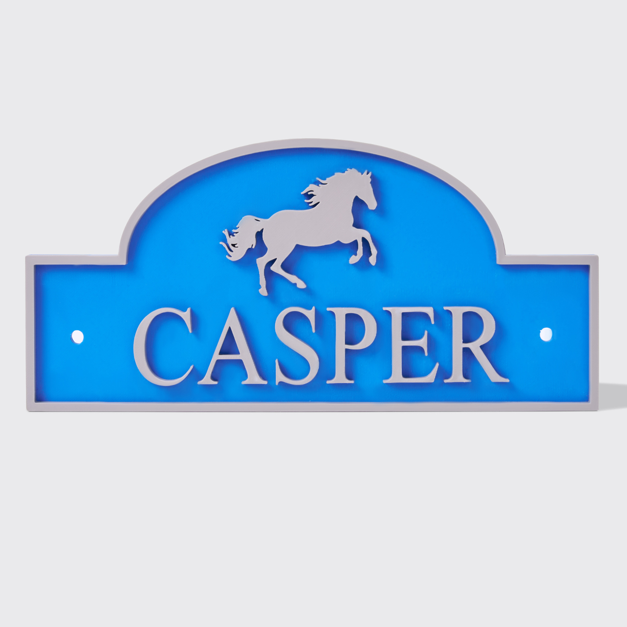 Personalised Stable Door Name Plate