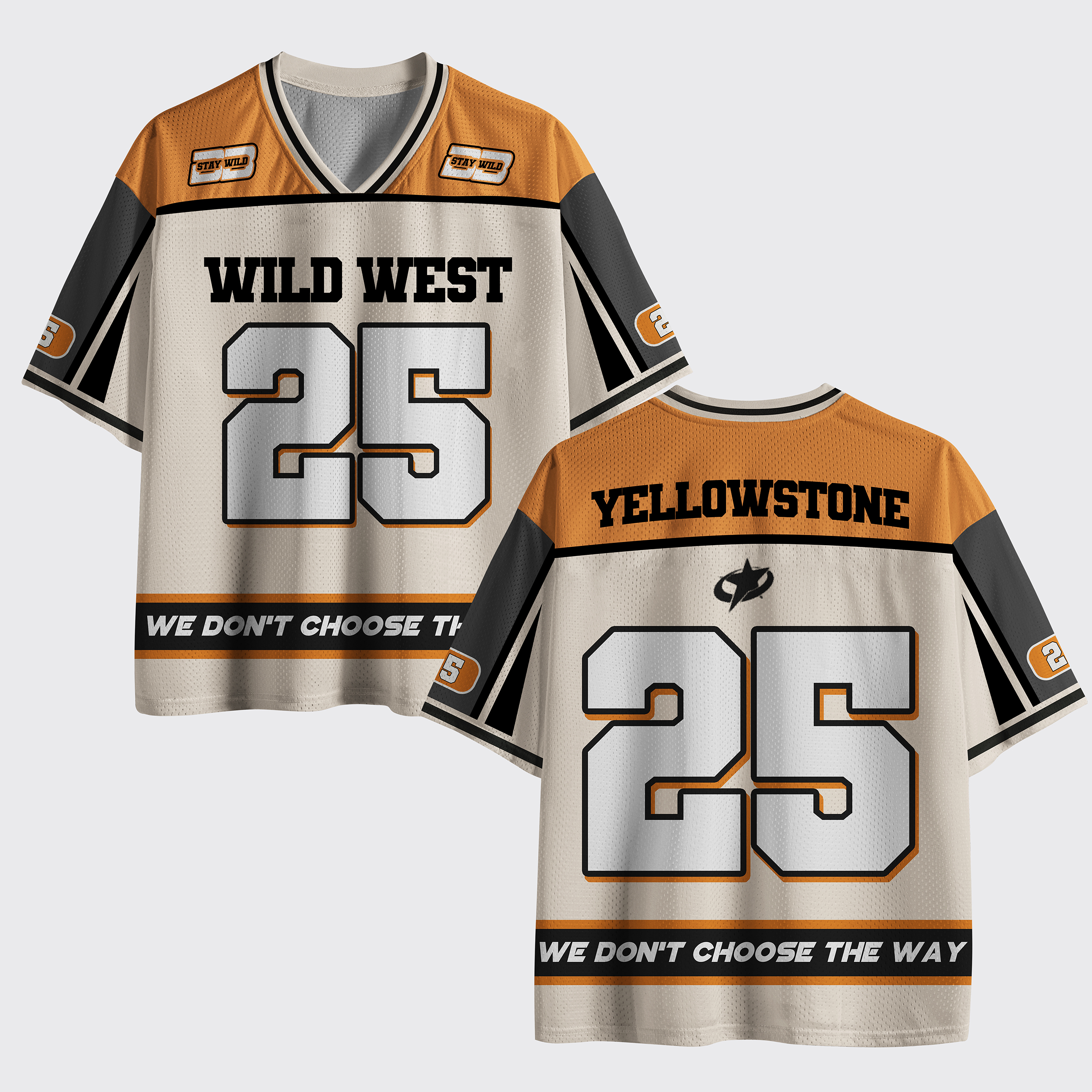 Personalized Wild West Mesh Jersey