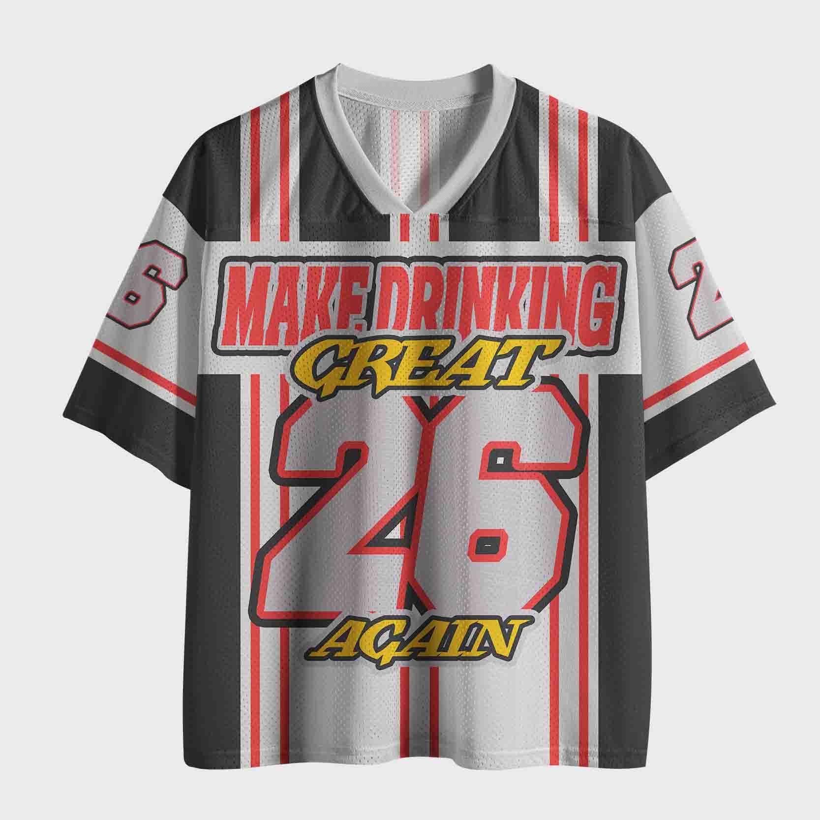 Personalized Make Drinking Great Again Mesh Jersey