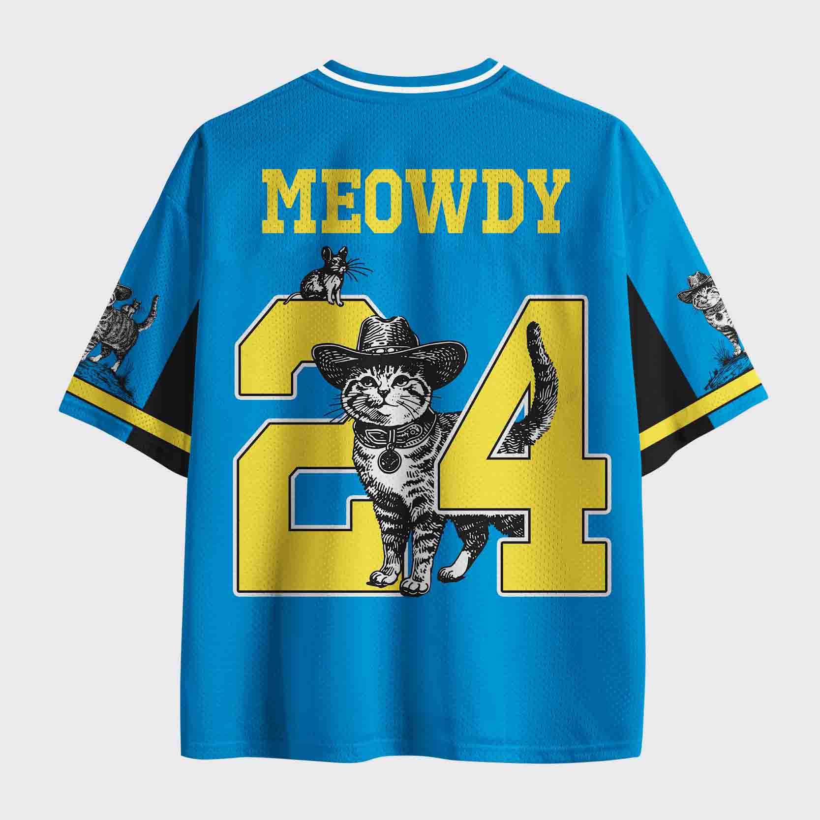 Personalized Meowdy Mesh Jersey