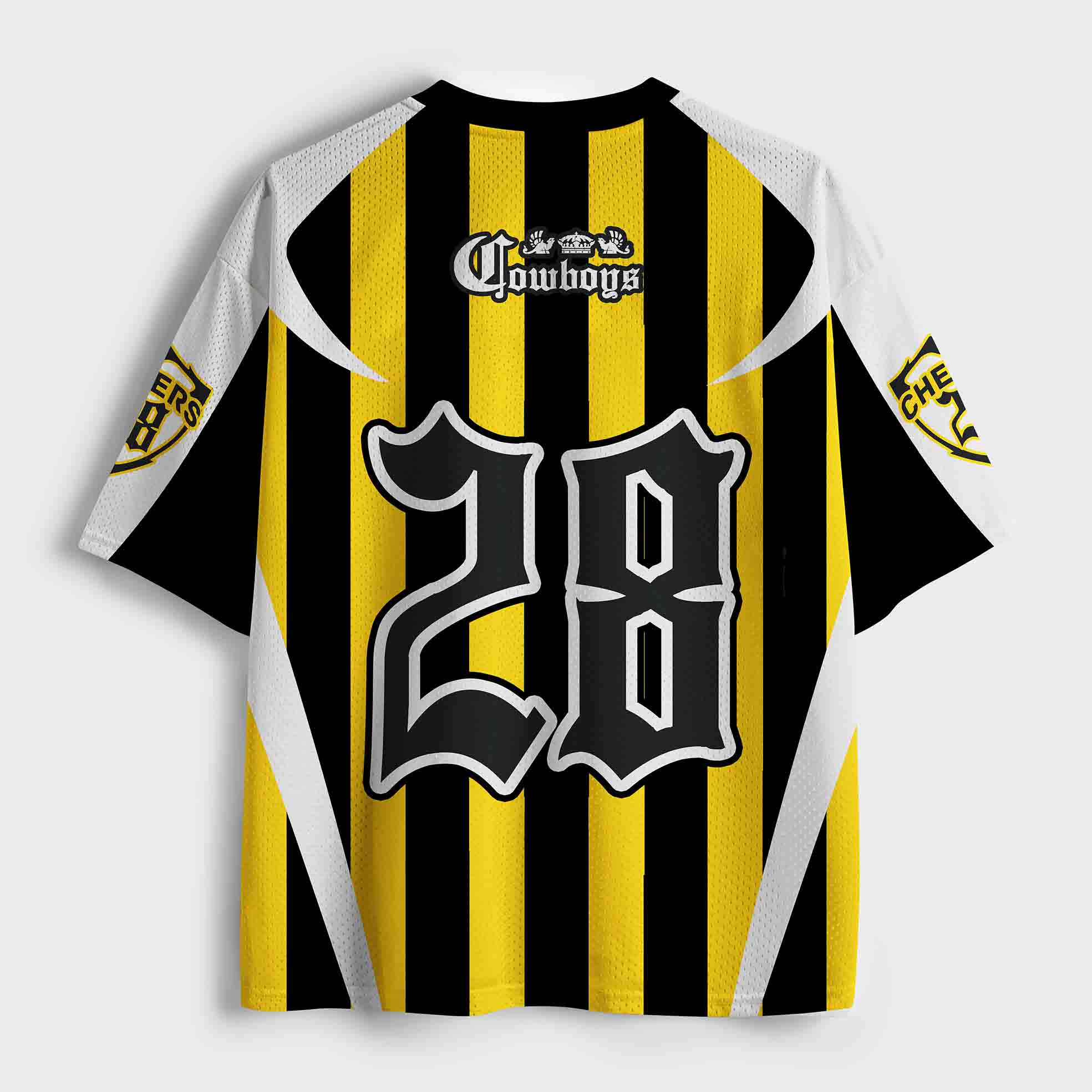 Personalization Cowboy And Beer Mesh Jersey