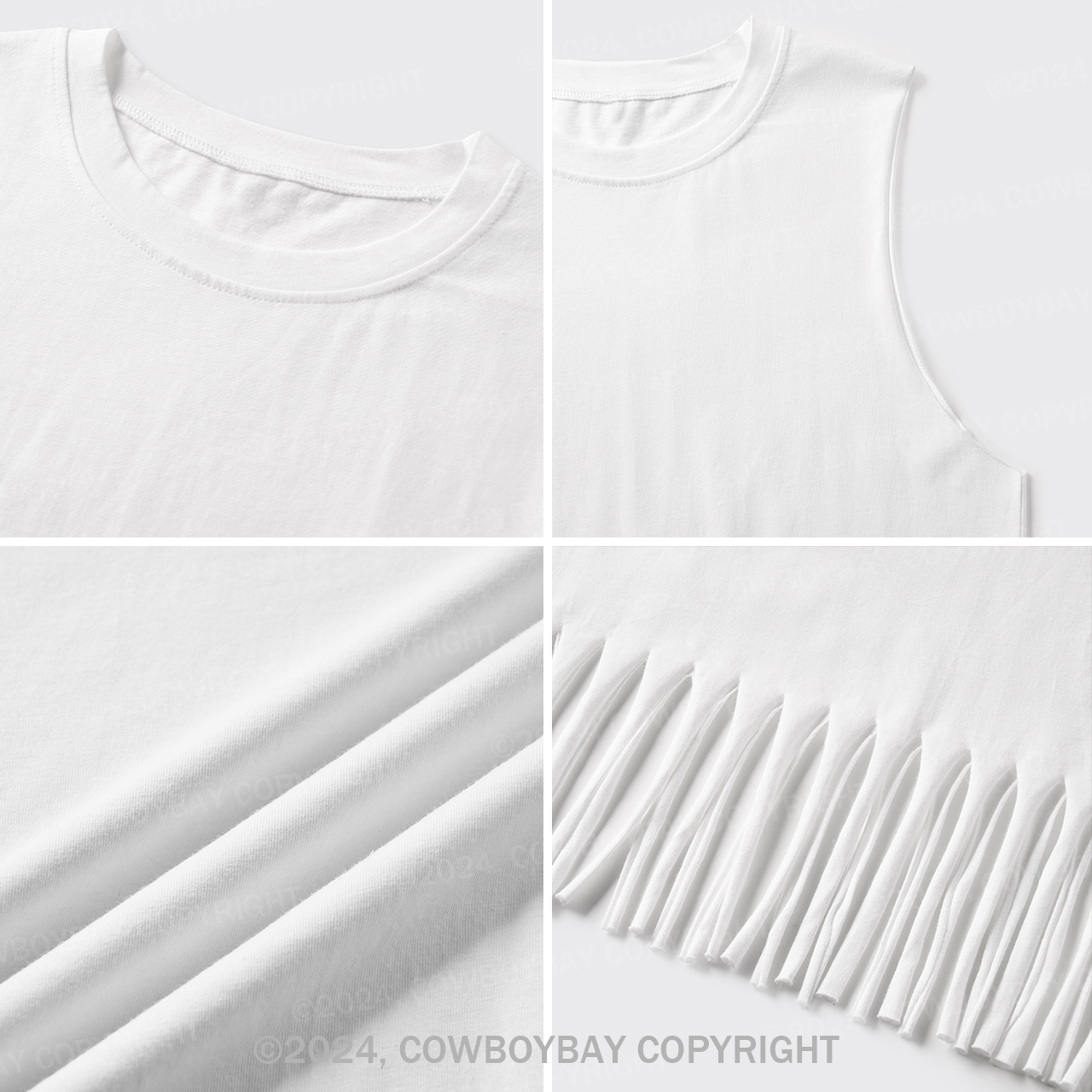 Honky Tonk Gal Fringe Tank