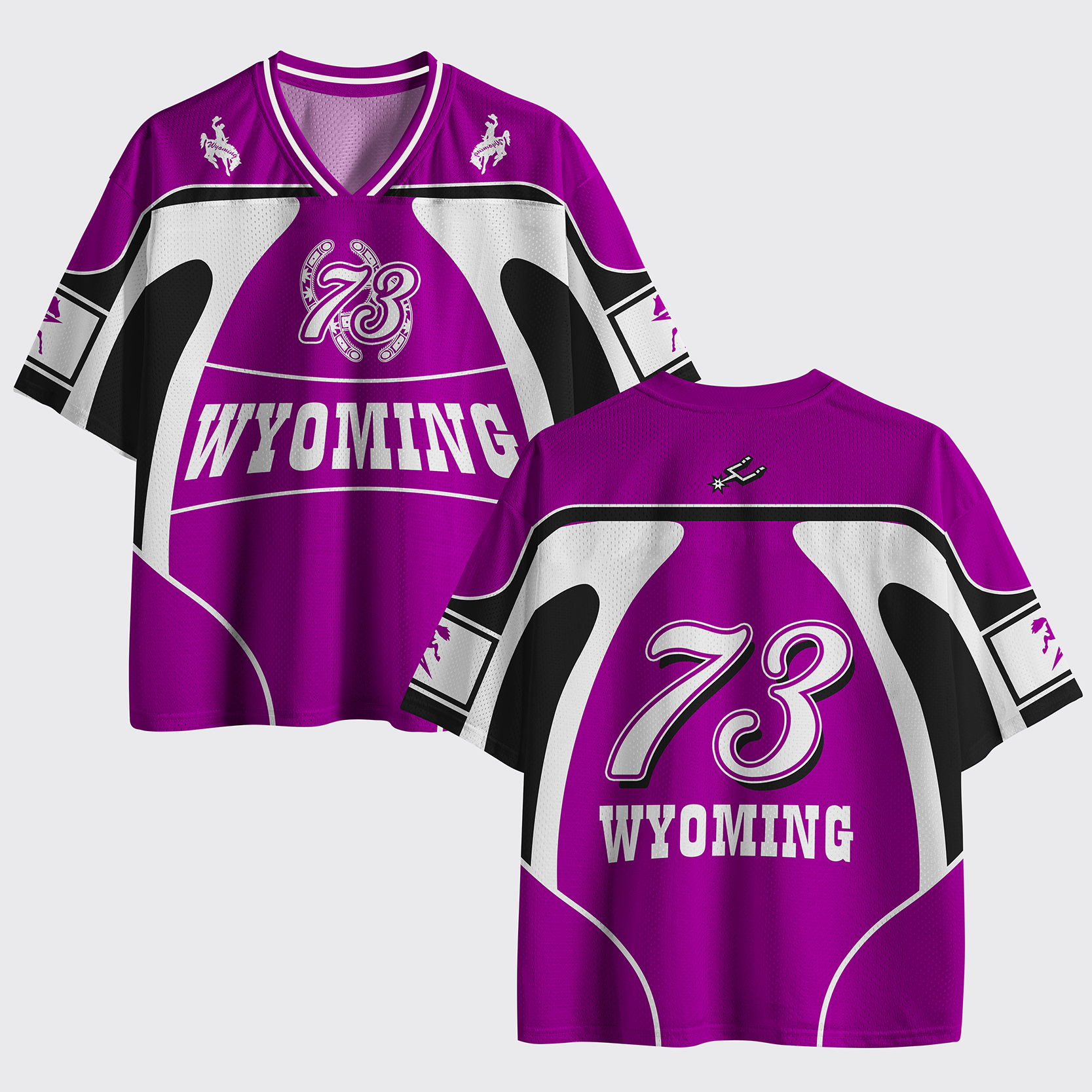 Personalized Cowboy State Mesh Jersey