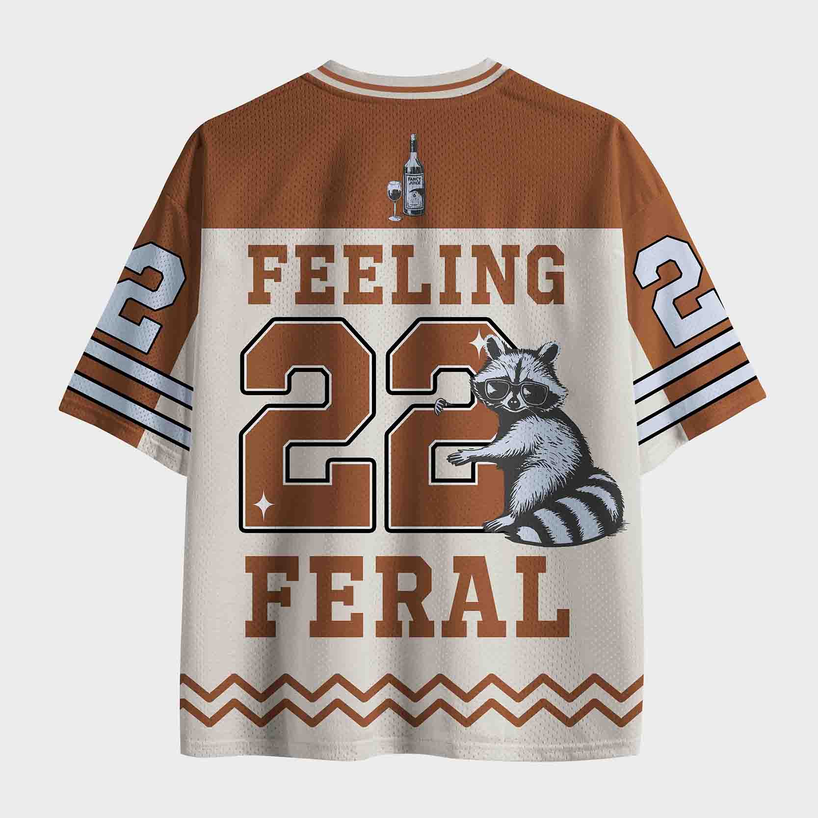 Personalized Feeling Feral Mesh Jersey