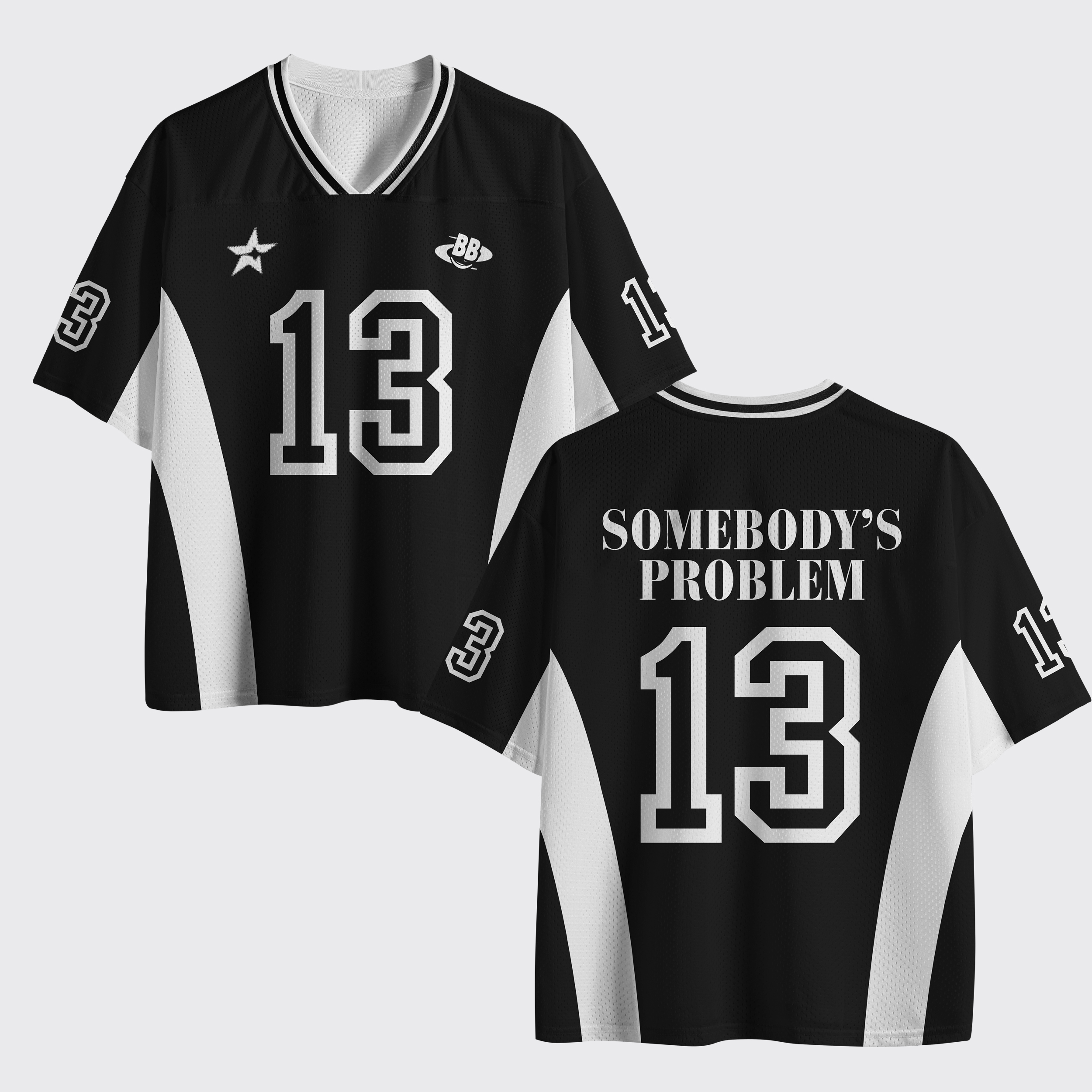 Personalized Somebody's Problem Mesh Jersey