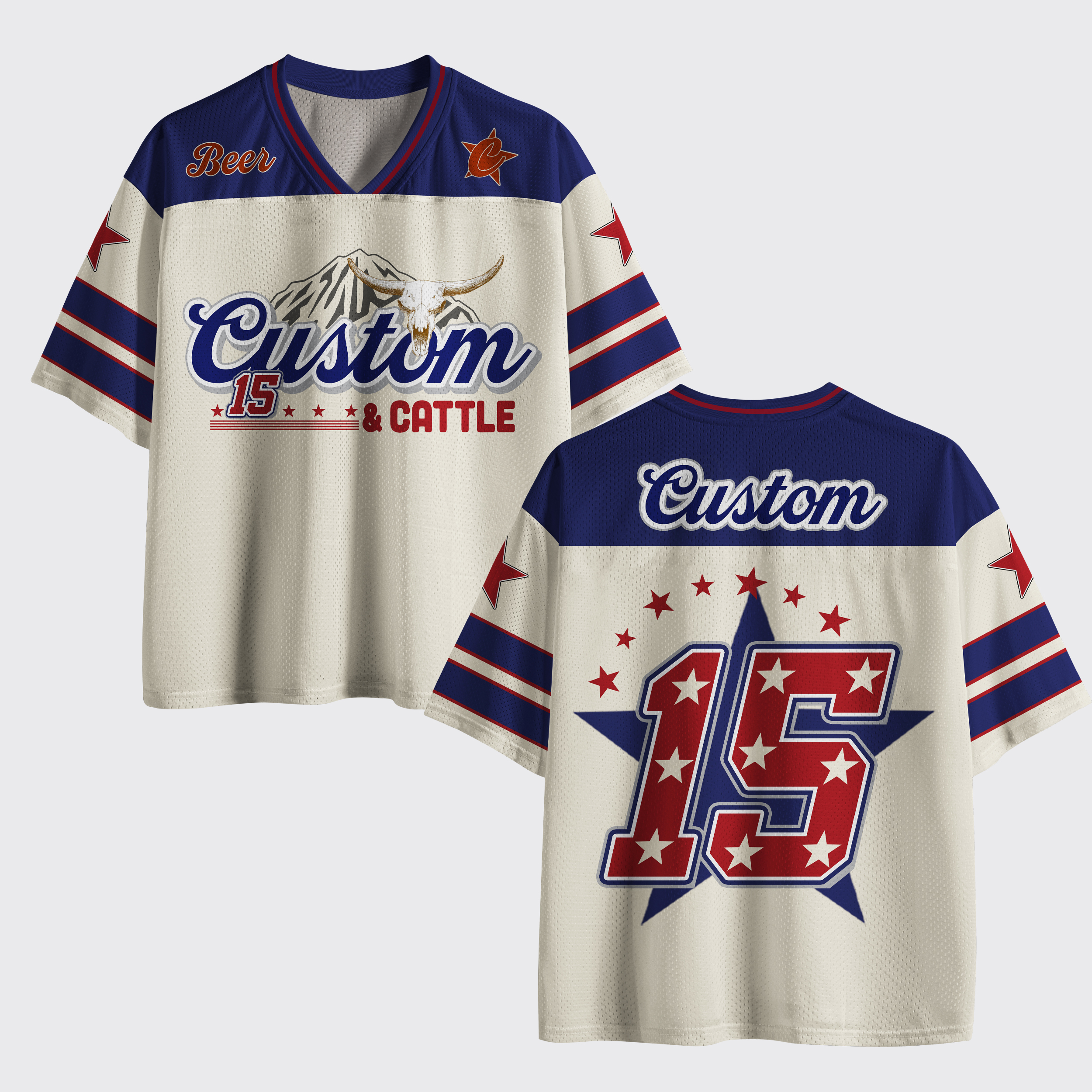 Personalized Beer Mesh Jersey