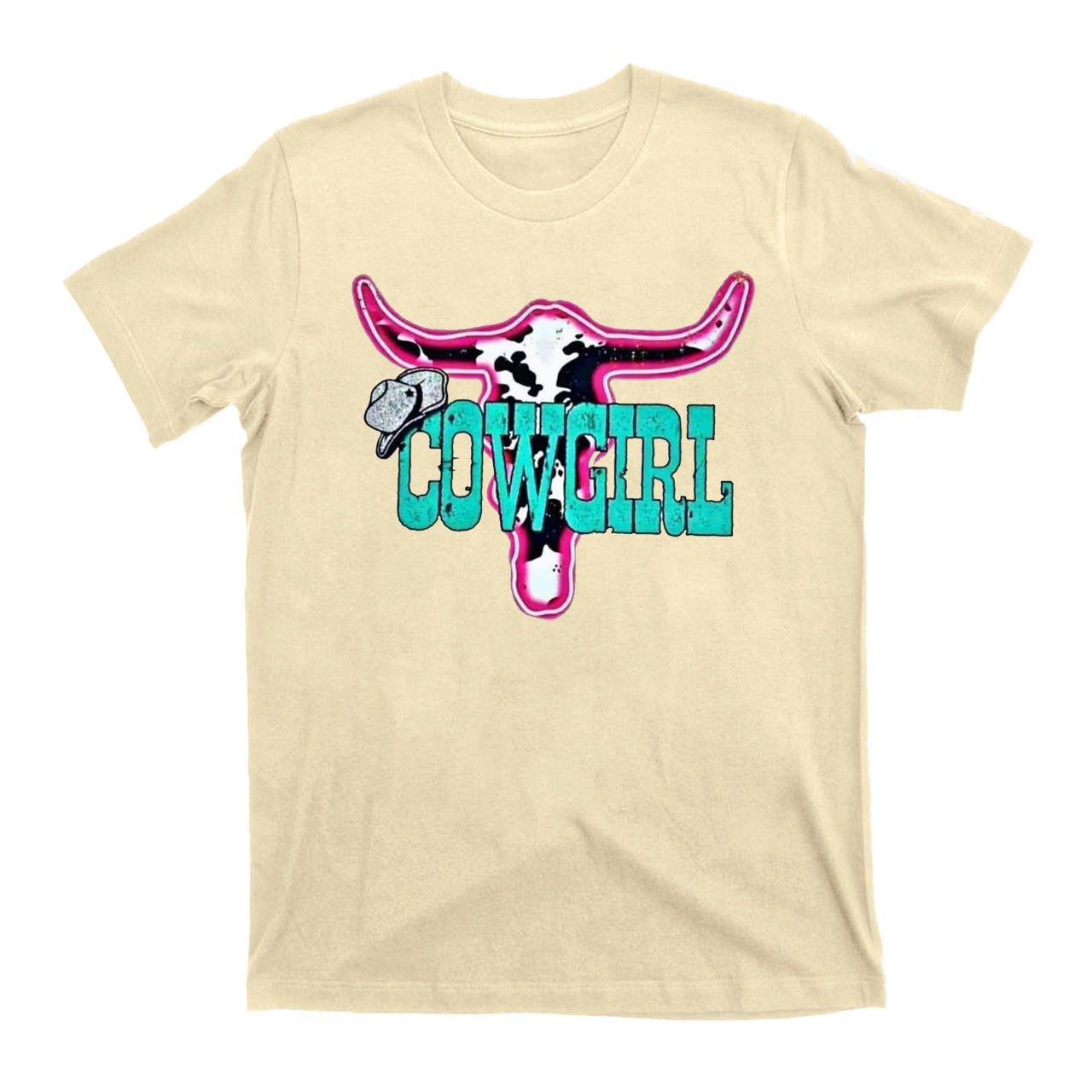 Barbie Pink Cow Skull Cowgirl T-Shirts