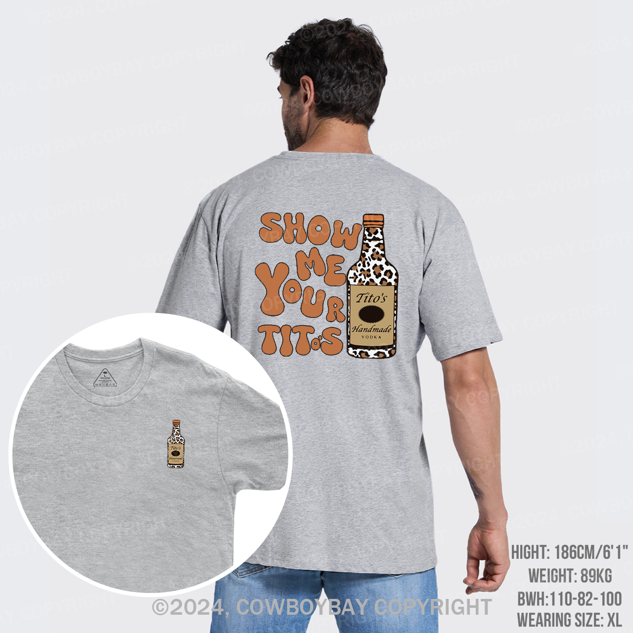 Show Me Your Tito's Vodka T-Shirts