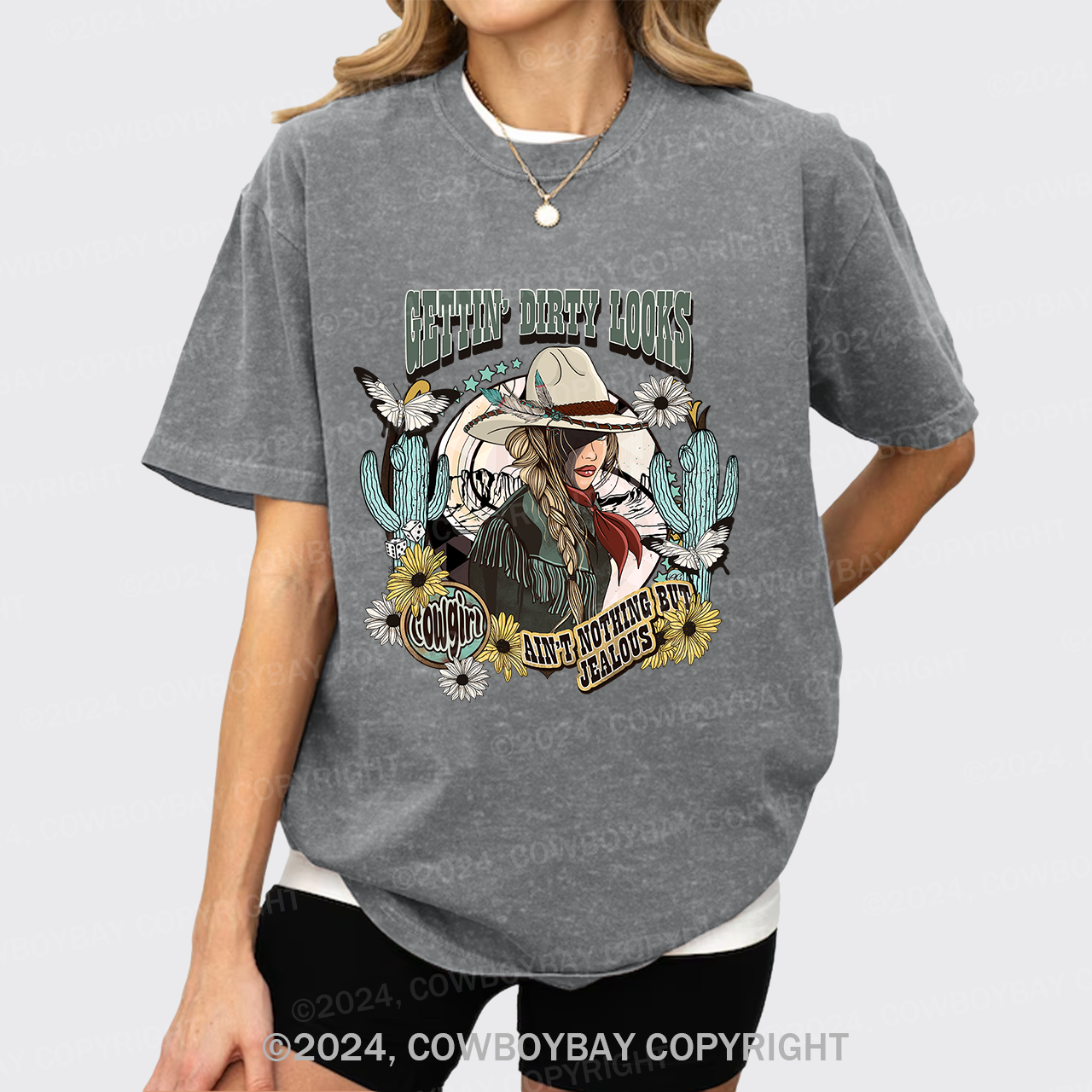 Gettin' Dirty Looks Garment-dye Tees