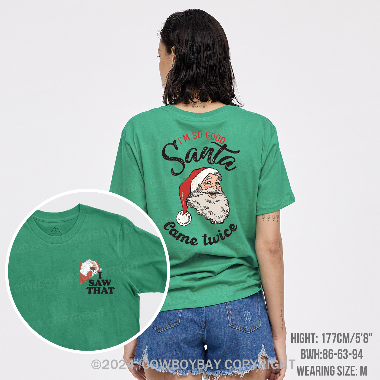 Angry Santa I Saw That T-Shirts