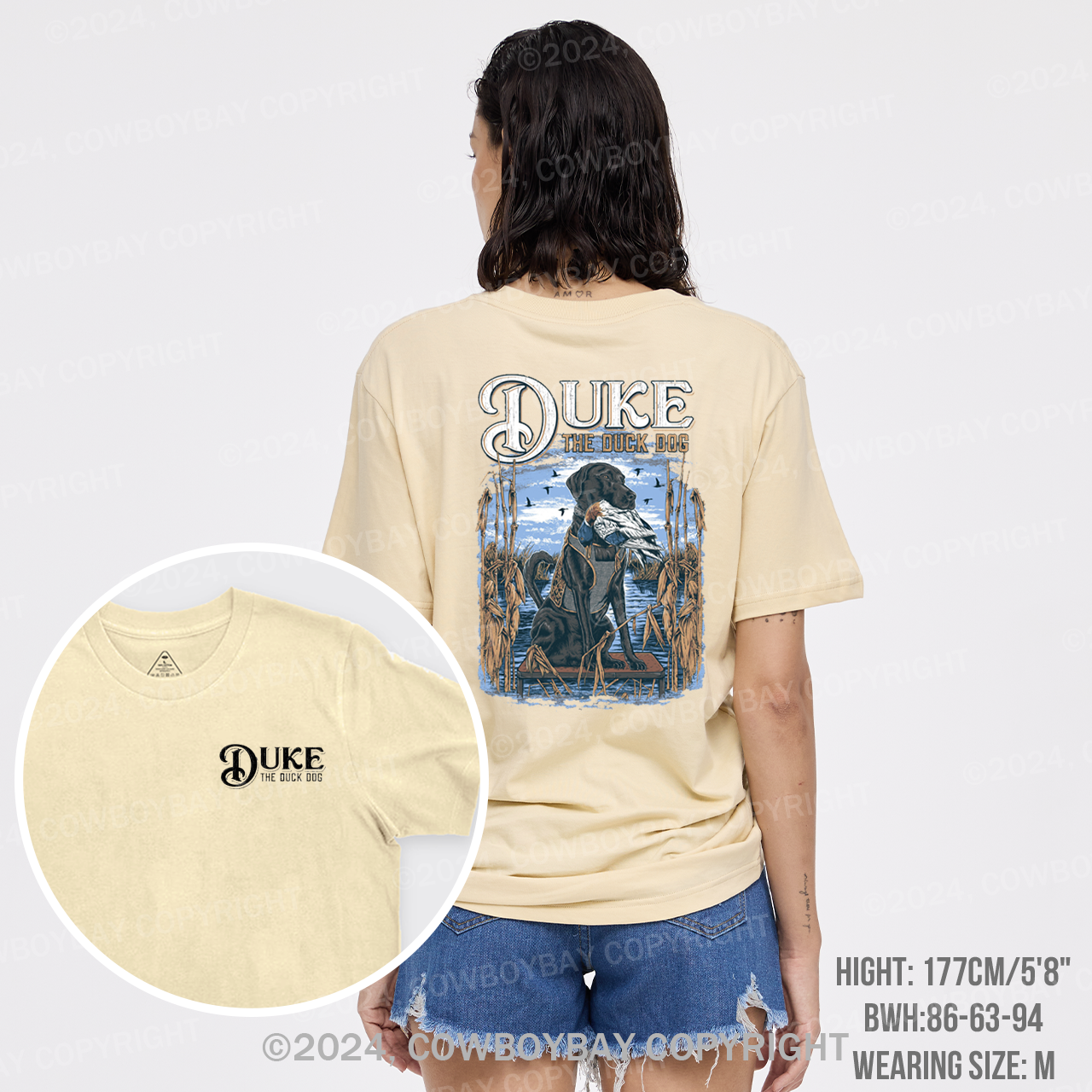 Duke The Duck Dog T-Shirts