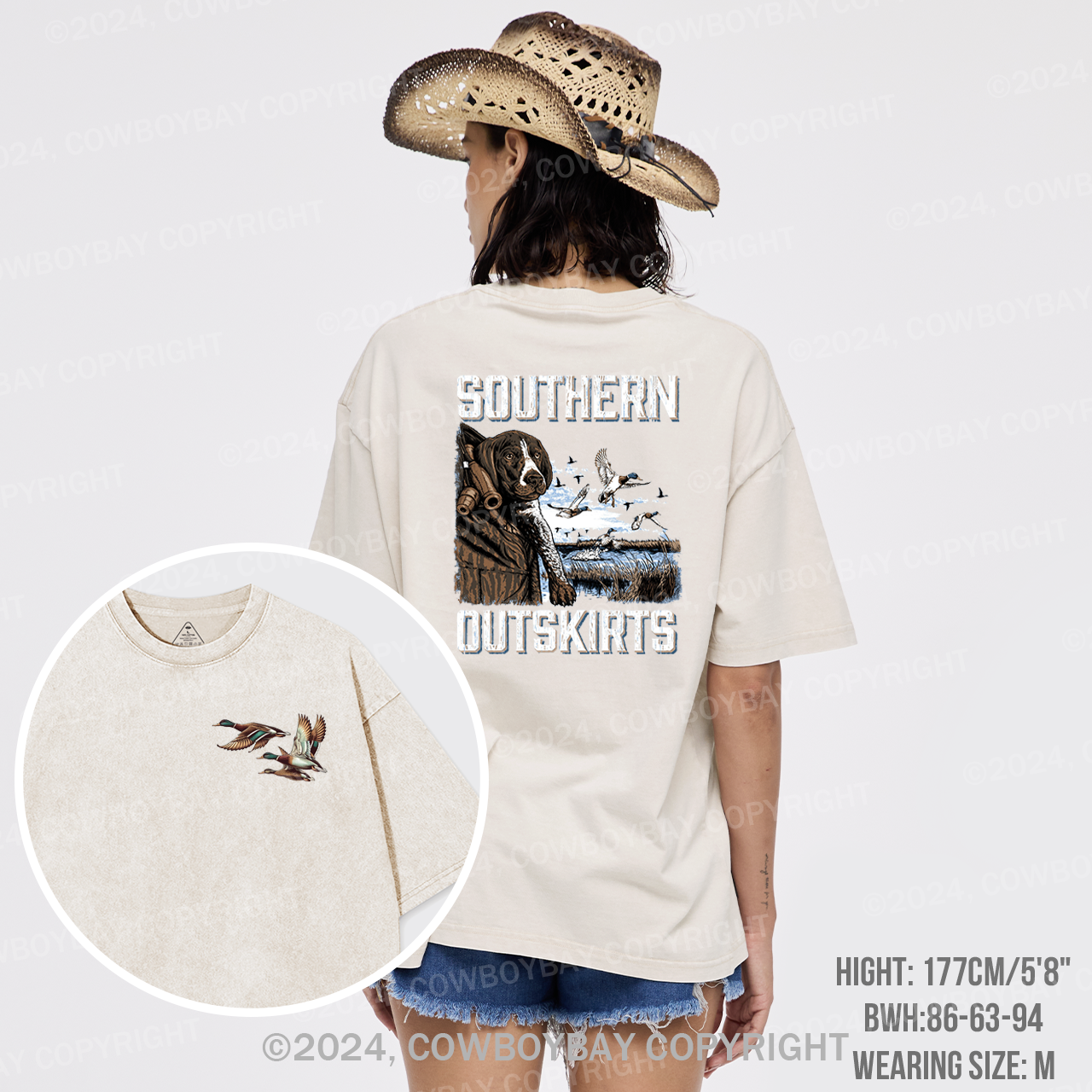 Southern Outskirts Garment-dye Tees