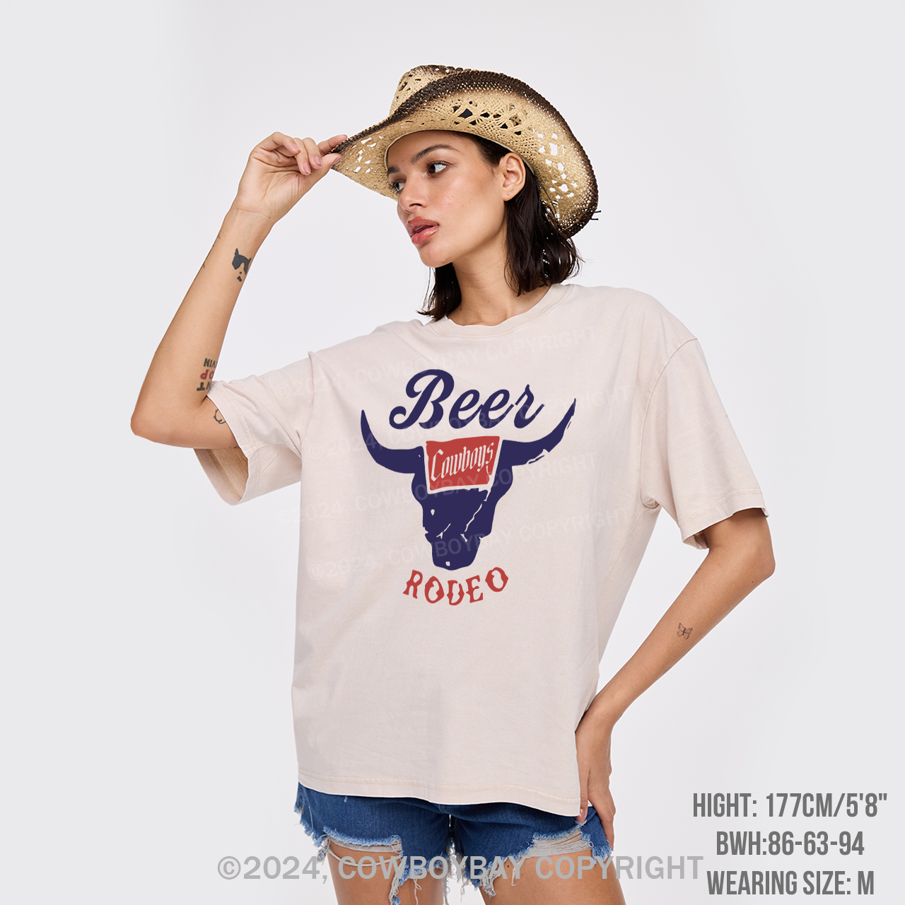 A Country Rodeo Garment-dye Tees