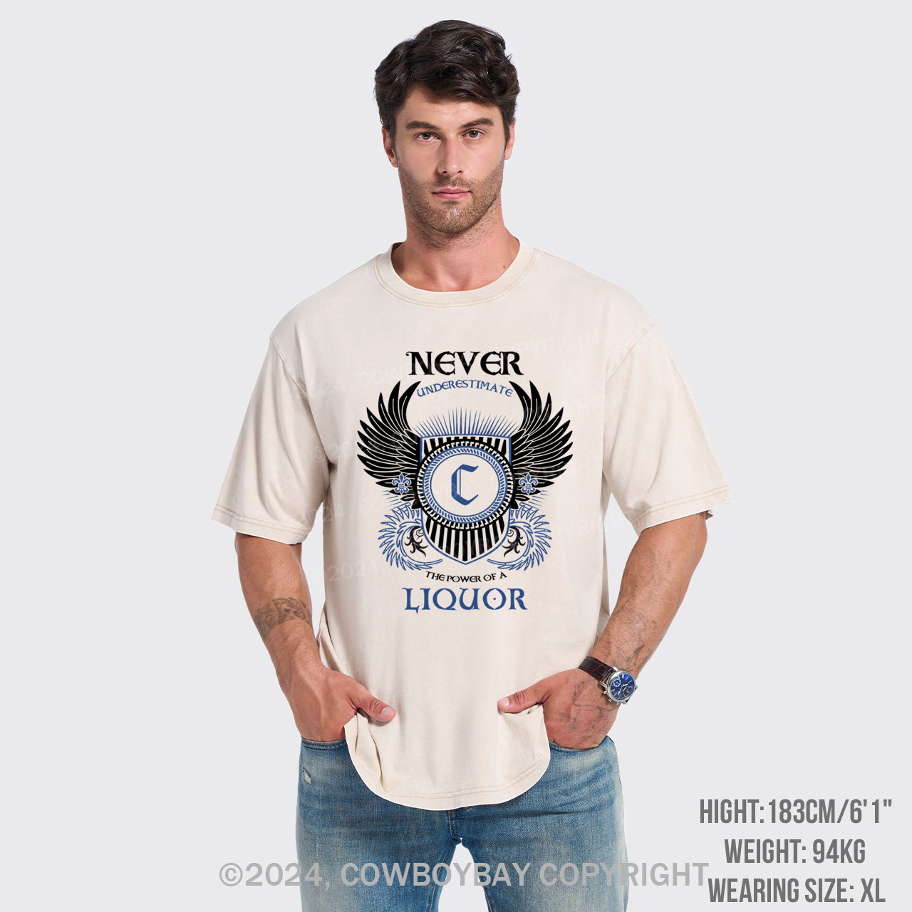 The Power Of C Garment-dye Tees