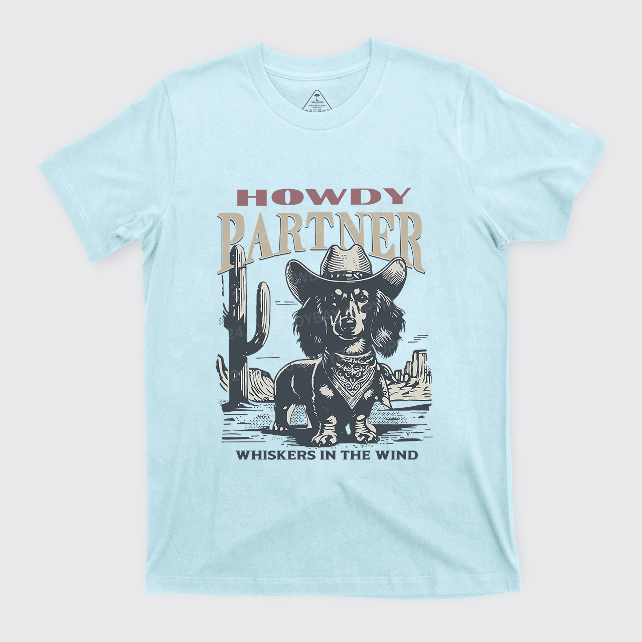 Howdy Partner Cowboy Dog T-Shirts