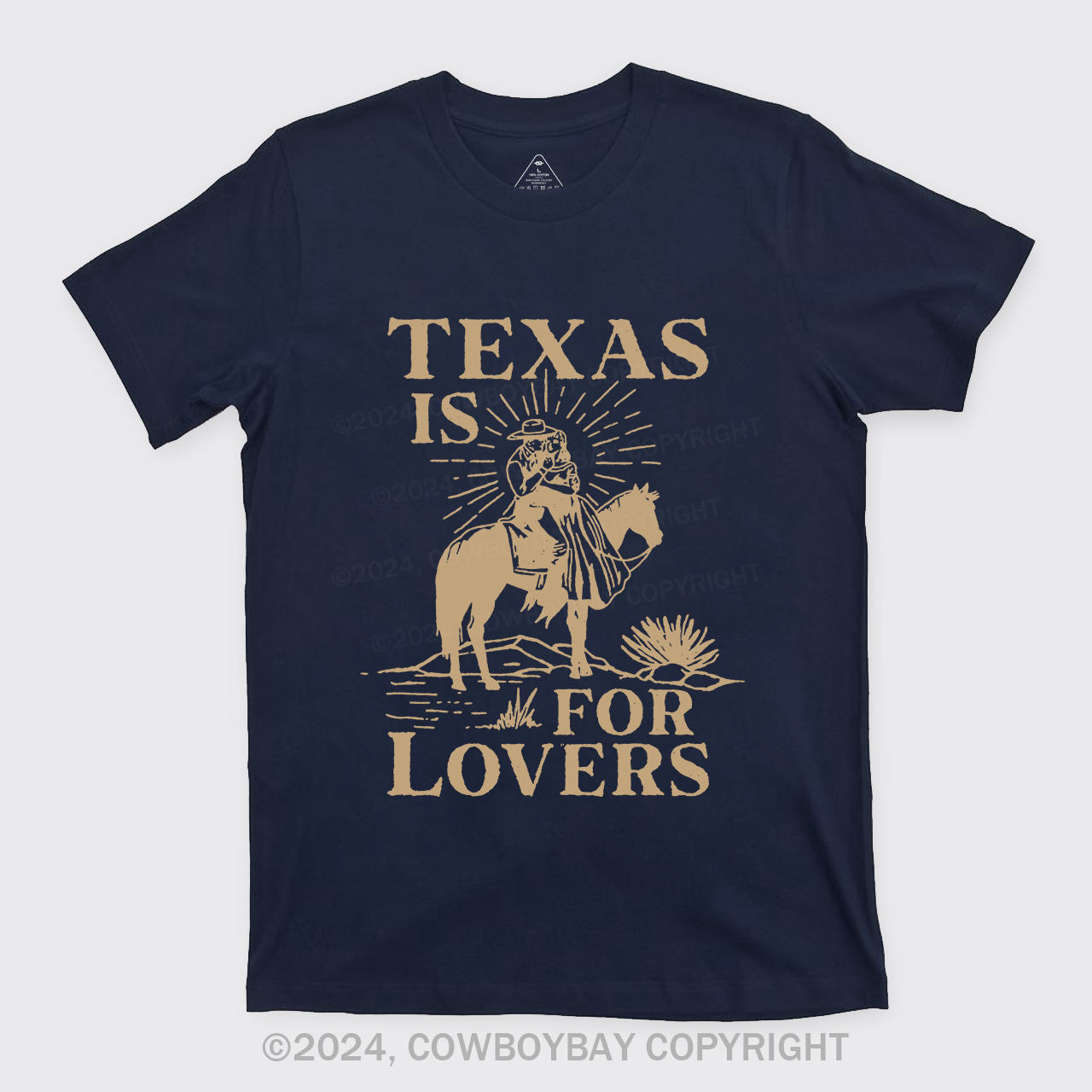 Texas Is For Lovers Giclée Fine Art T-Shirts