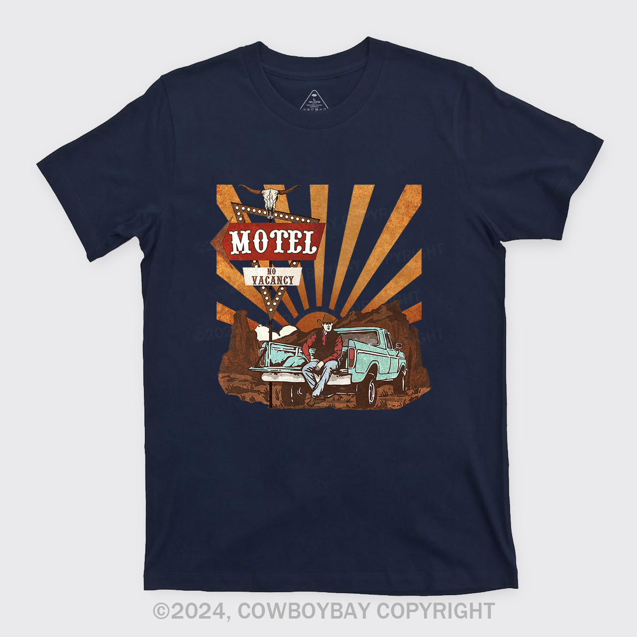 Cowboy Motel Desert Truck T-Shirts