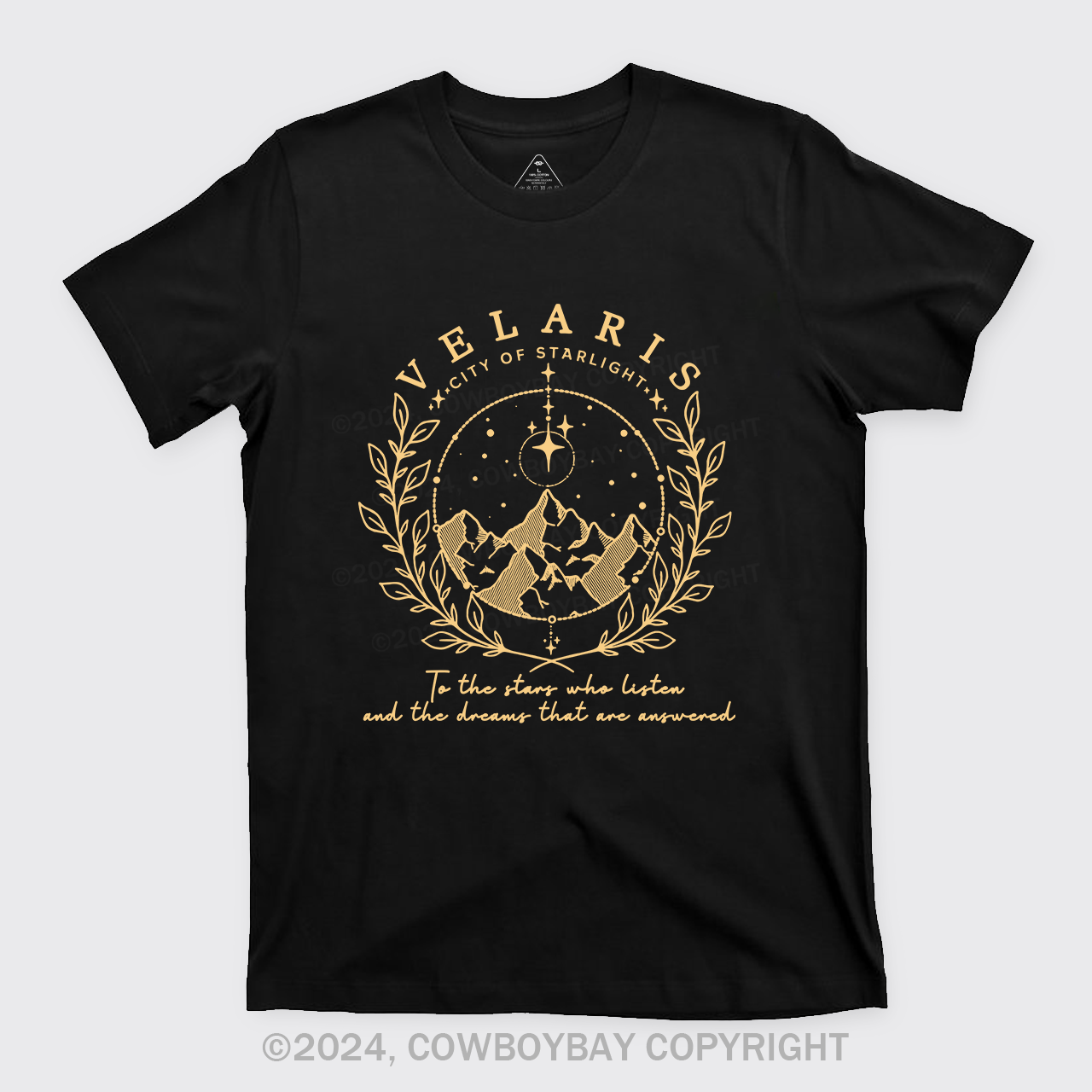 Velaris City Of Starlight Western Cowboy T-Shirts
