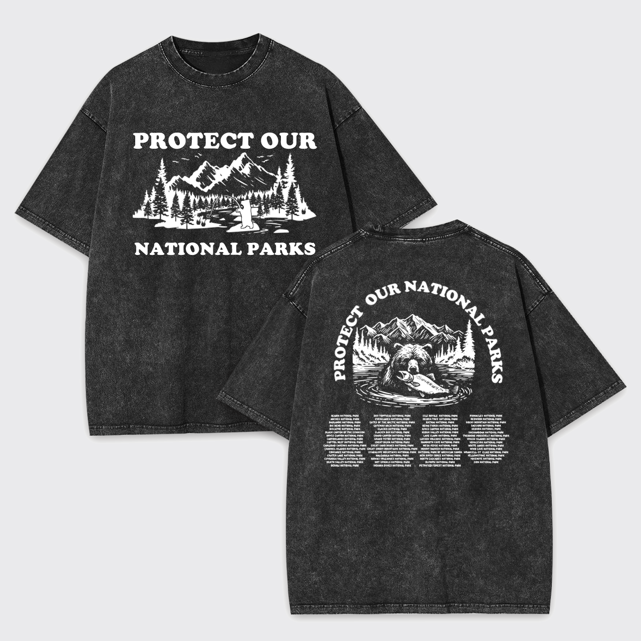 Support National Parks Garment-dye Tees