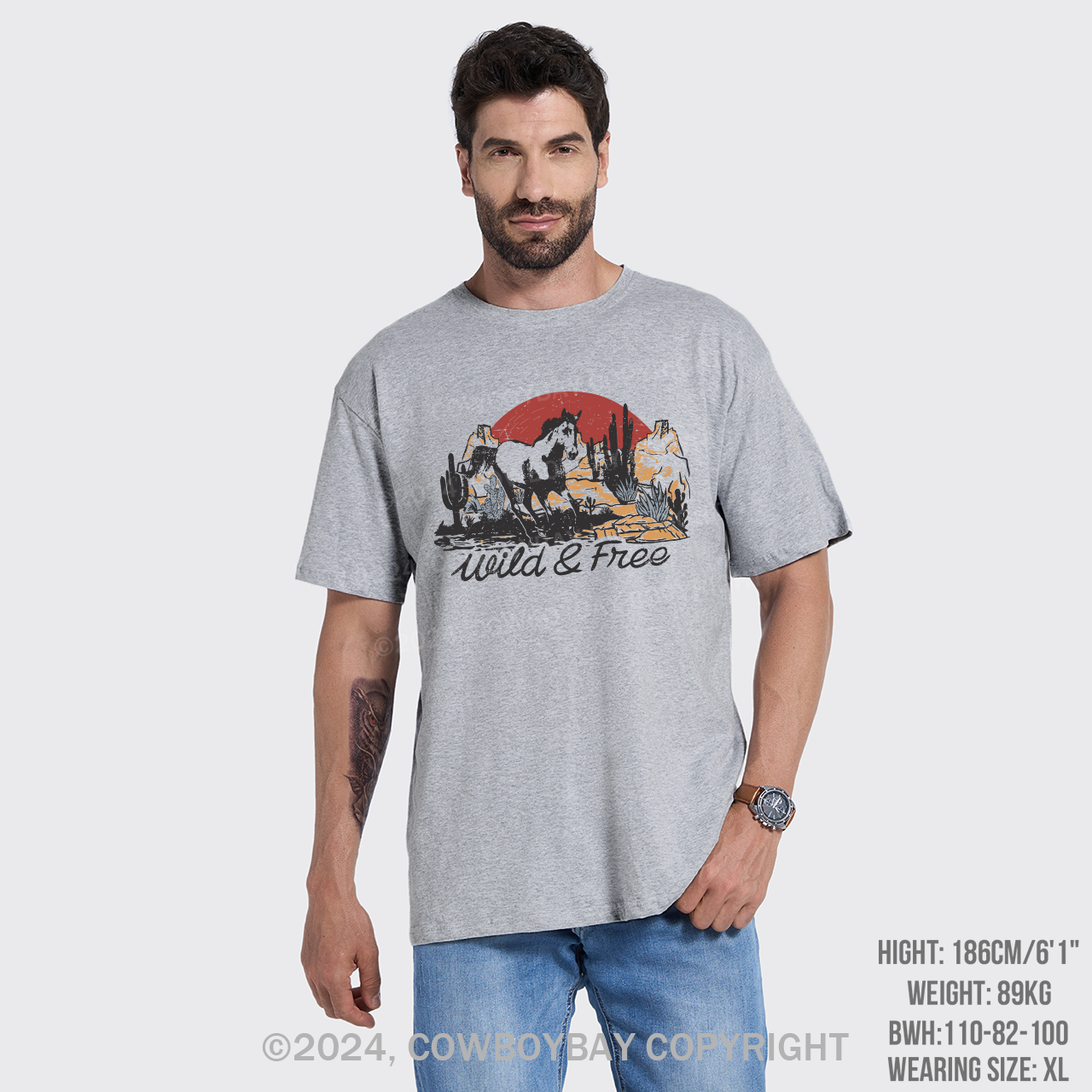 Wild & Free Sunset Desert T-Shirts