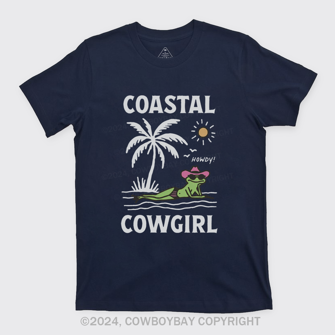 Coastal Cowgirl Frog T-Shirts