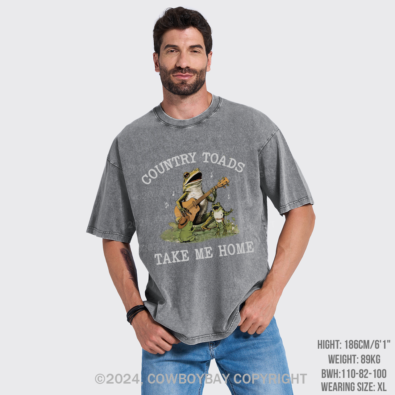 Country Roads Take Me Home Garment-dye Tees
