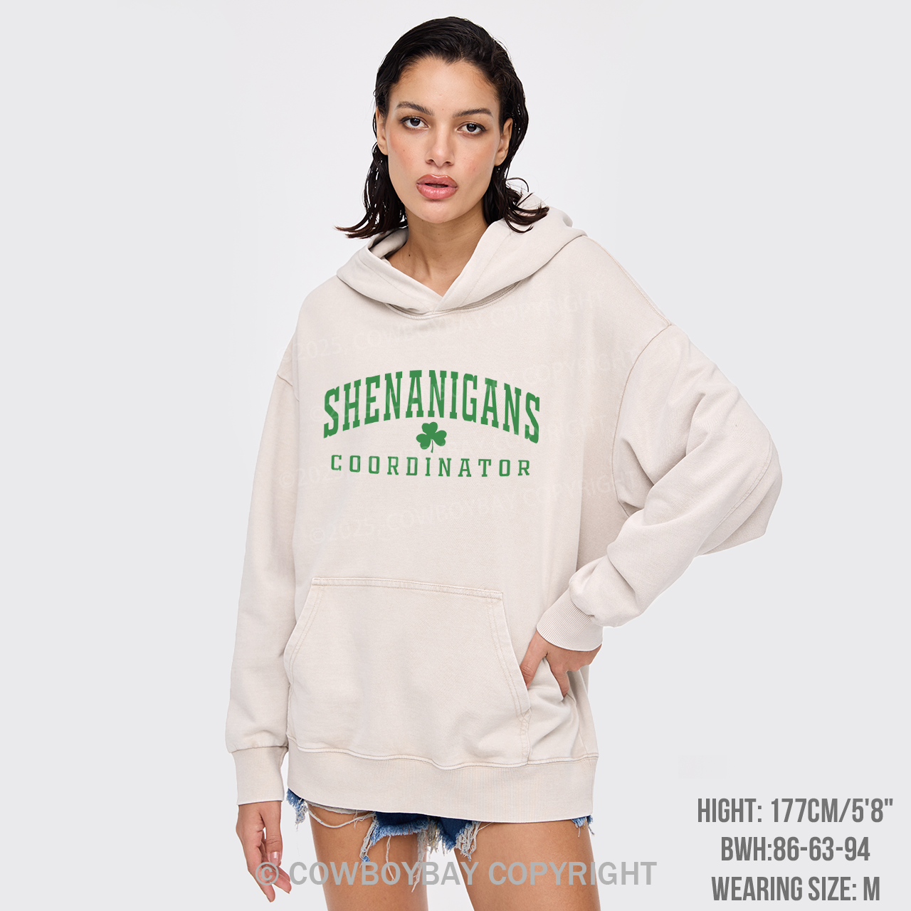 Shenanigans Coordinator Garment-Dye Hoodies