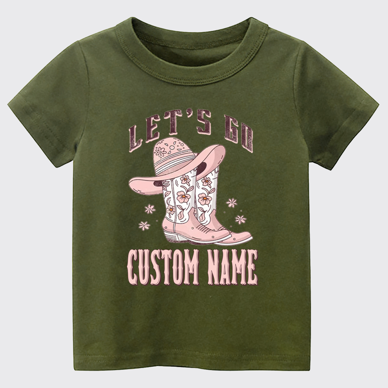 Personalized Let's Go Kids T-shirt