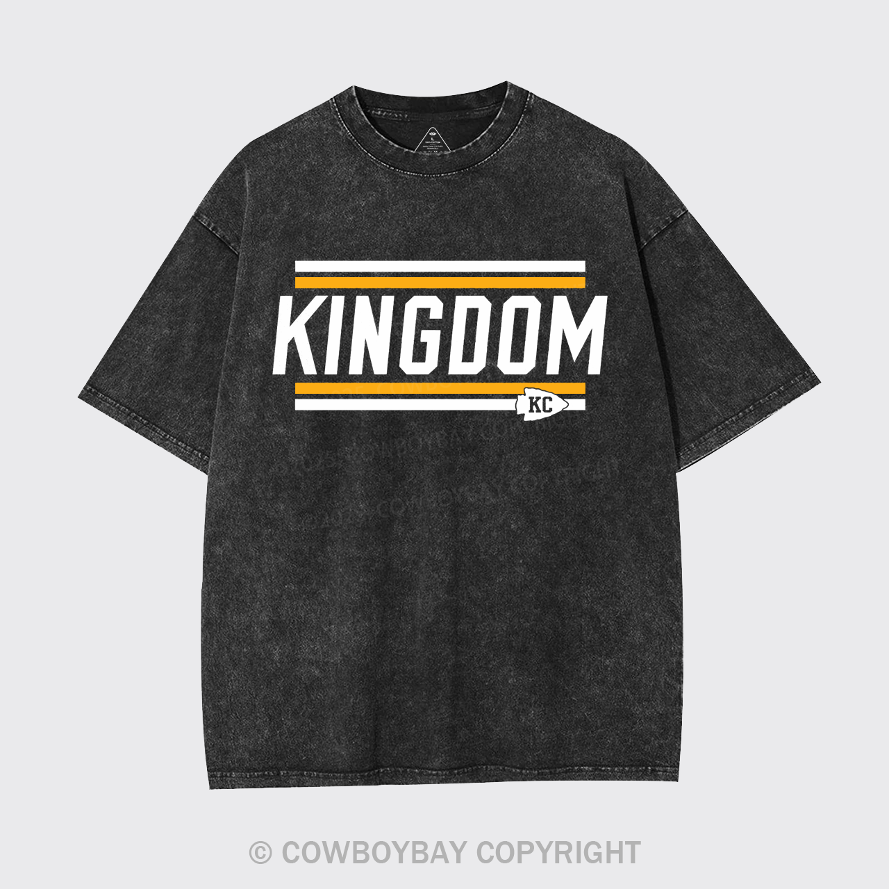 Kingdom KC Garment-dye Tees