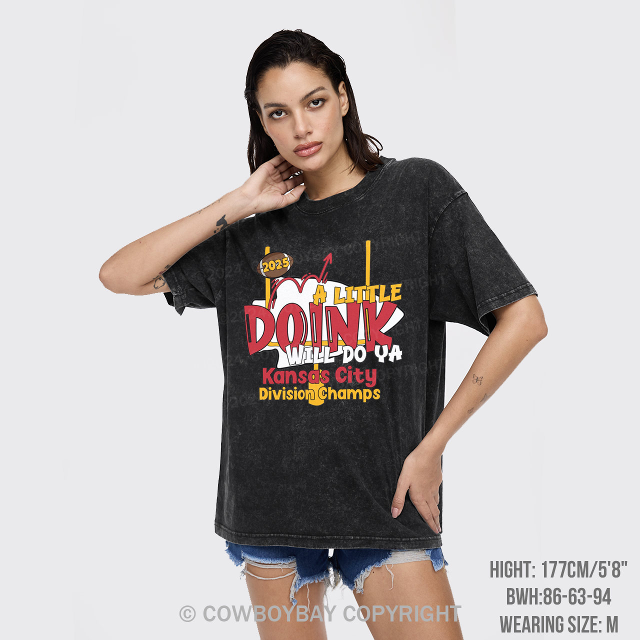 Doink For The Division Garment-dye Tees