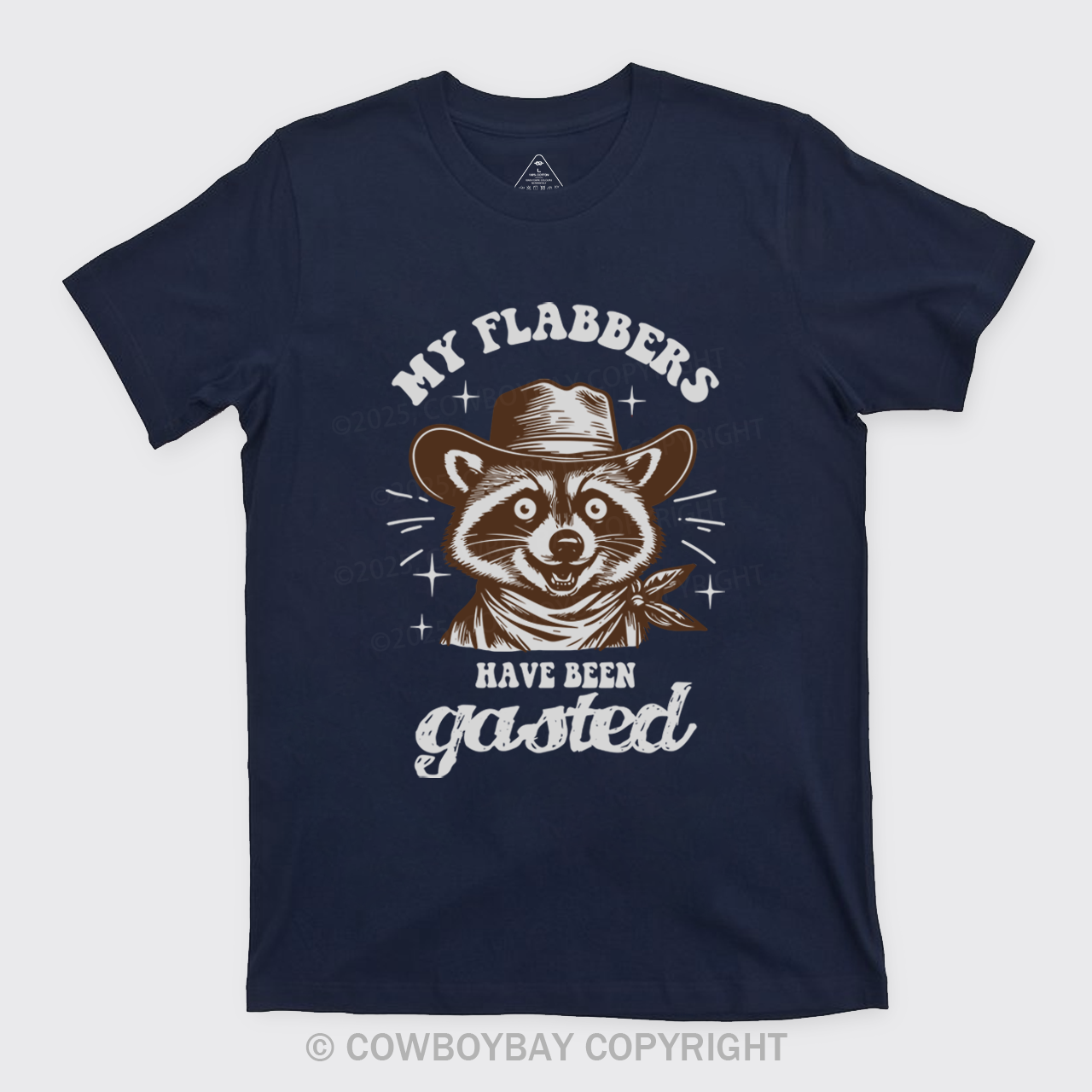 Flabbergasted Cowboy Raccoon T-Shirts