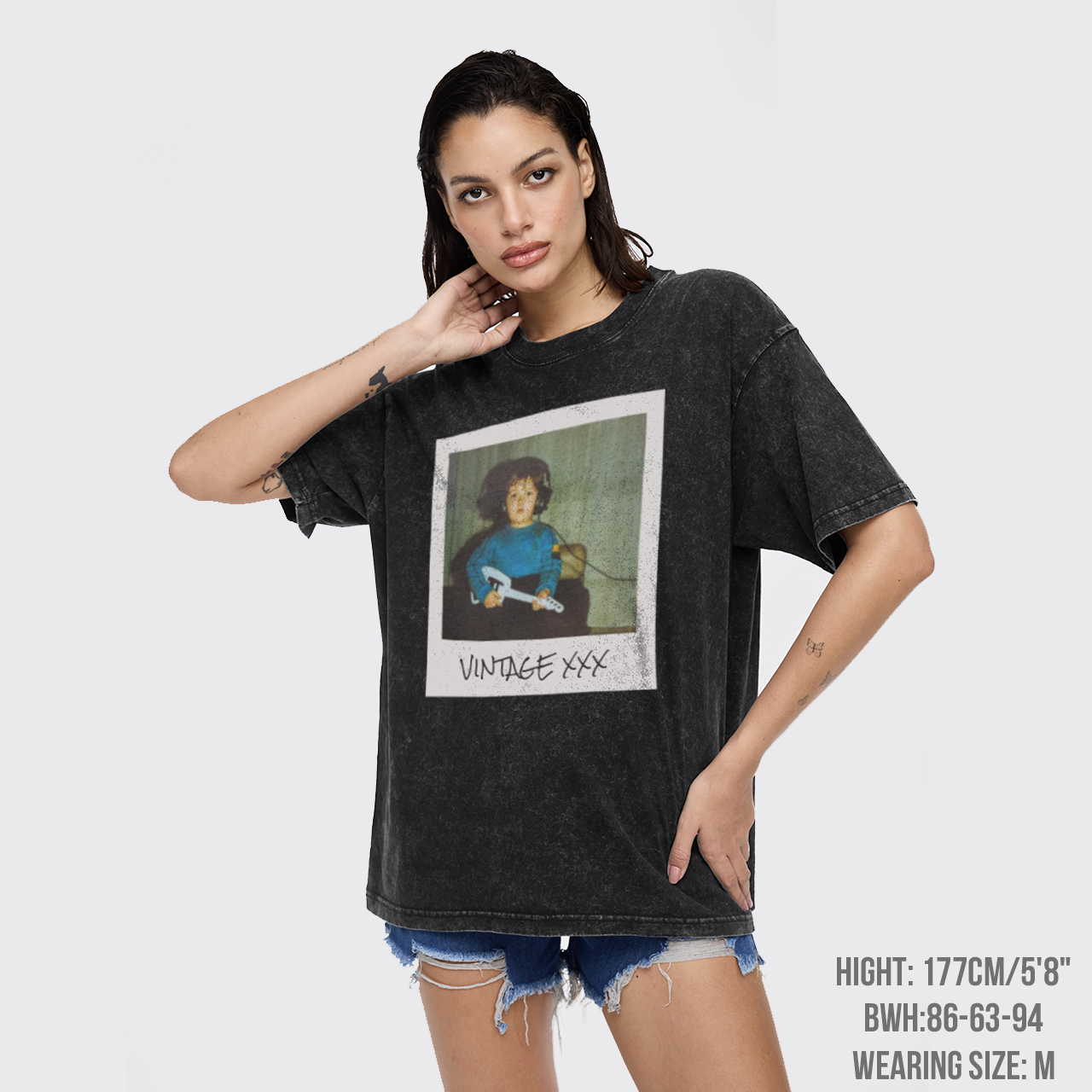 Custom Vintage Photo Garment-dye Tees