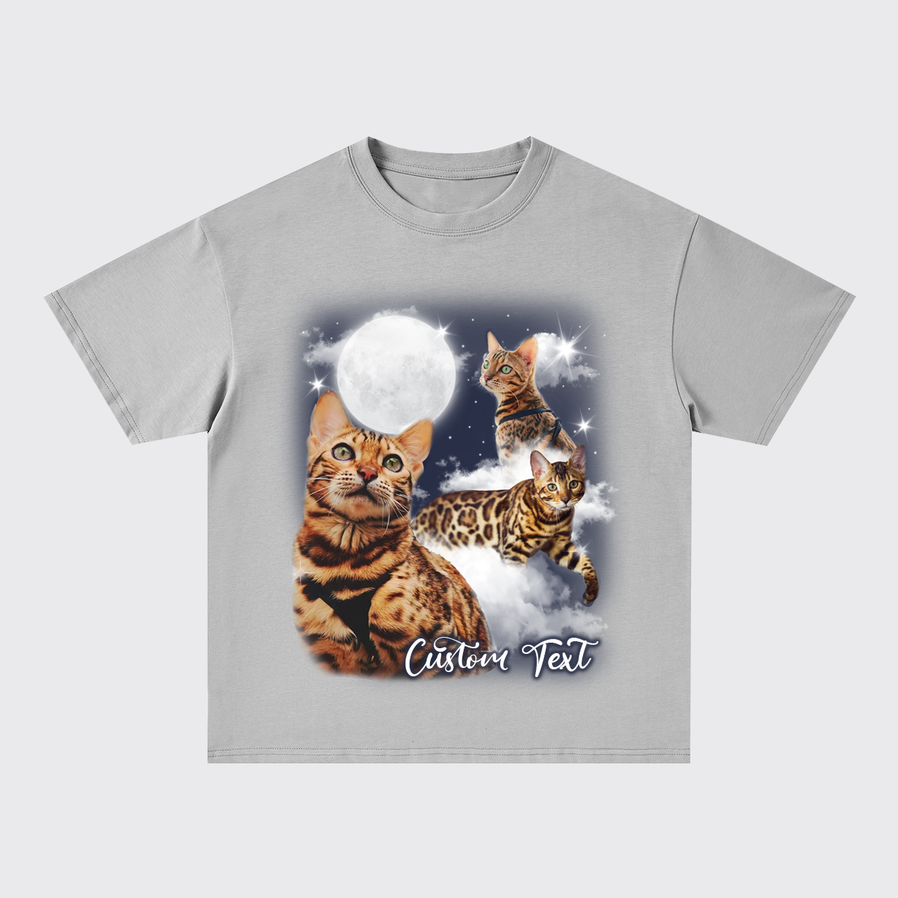 Custom Your Own Photo Oversize T-Shirts