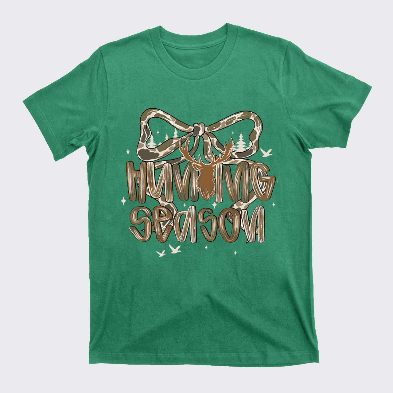 Hunting Season Camo Deer T-Shirts