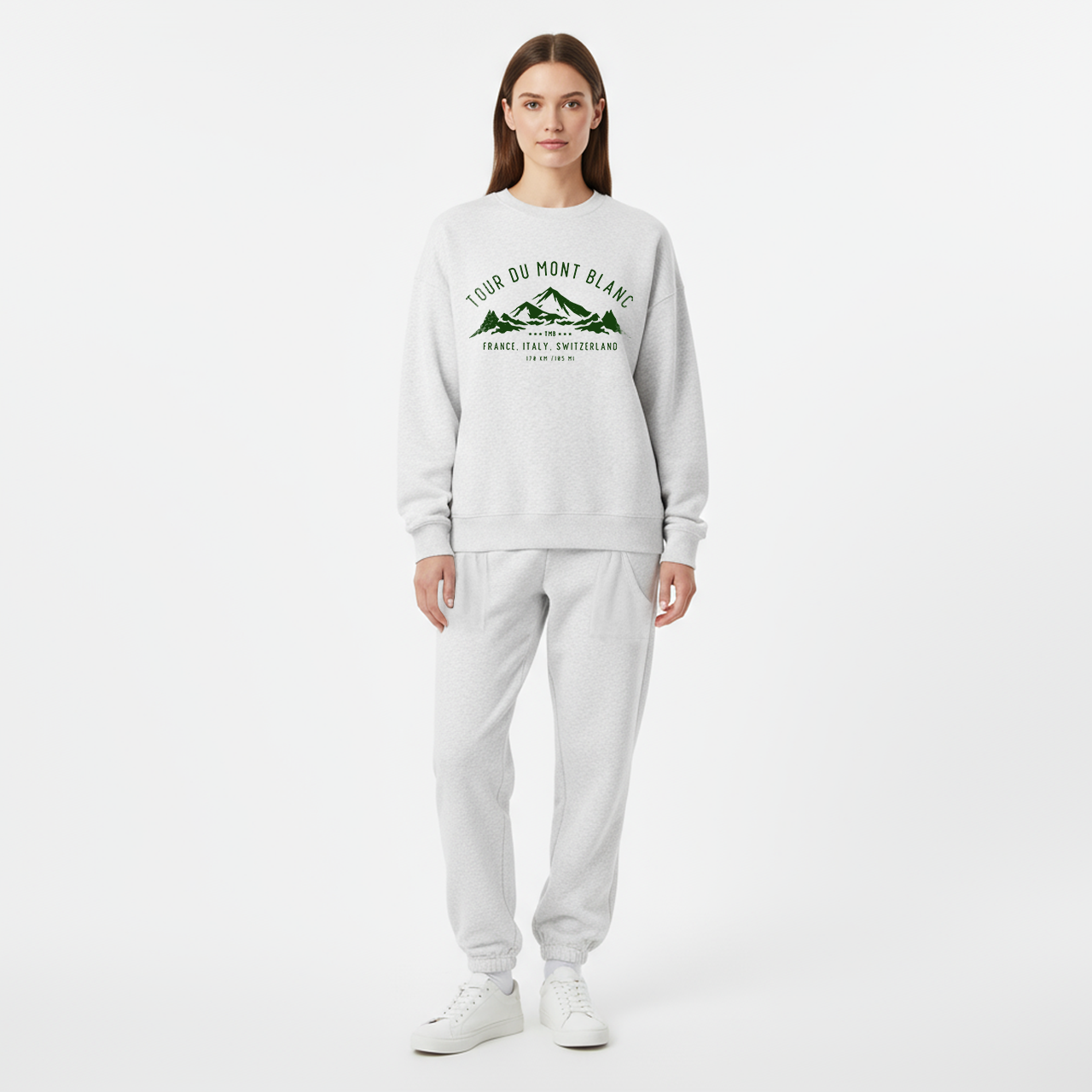Tour Du Mont Blanc Fleece Sweatshirt Set