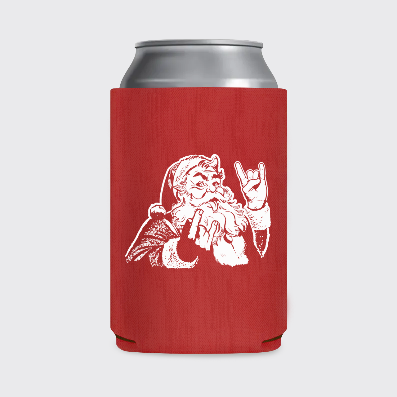 Christmas Rocker Santa Koozie
