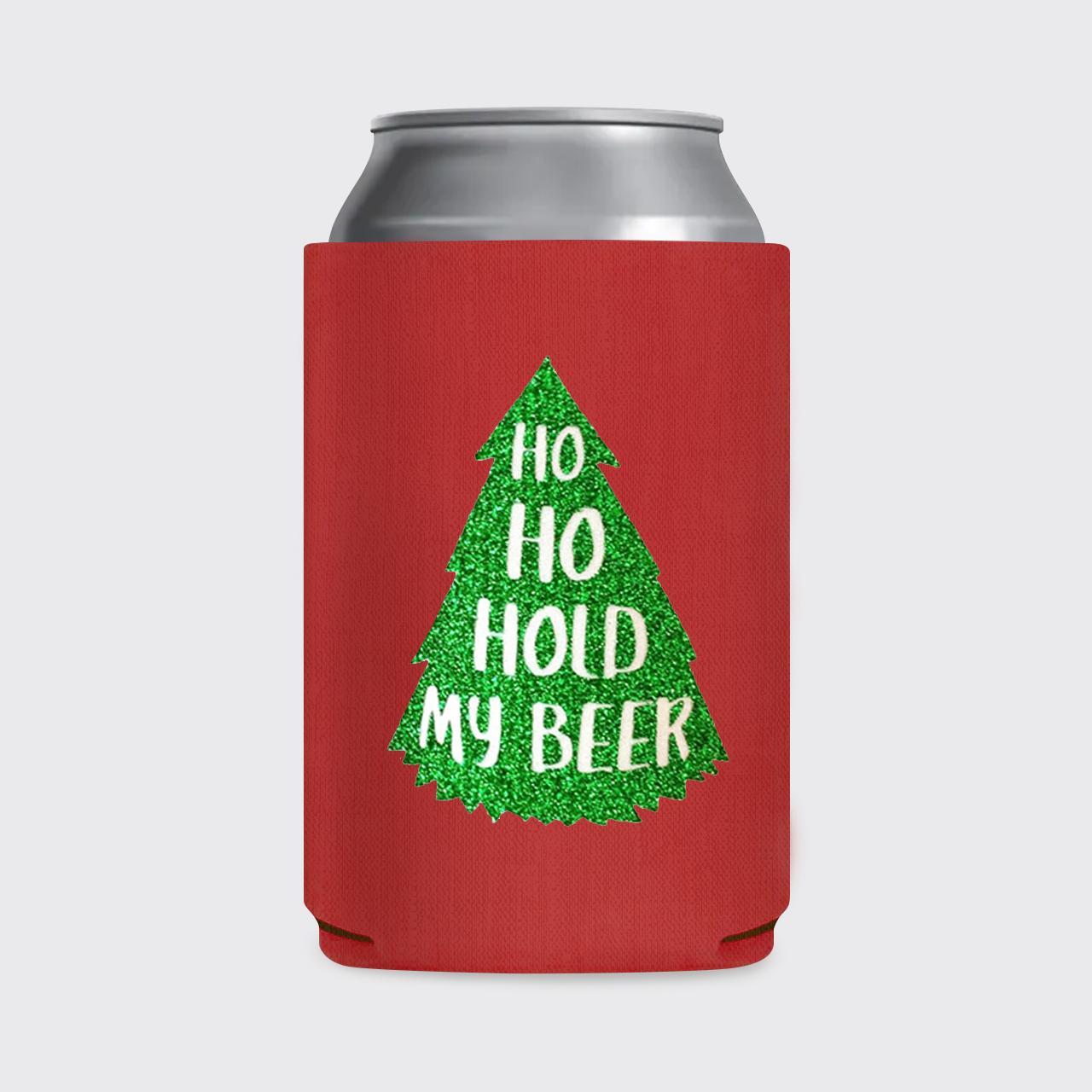 Ho Ho Hold My Beer Koozie
