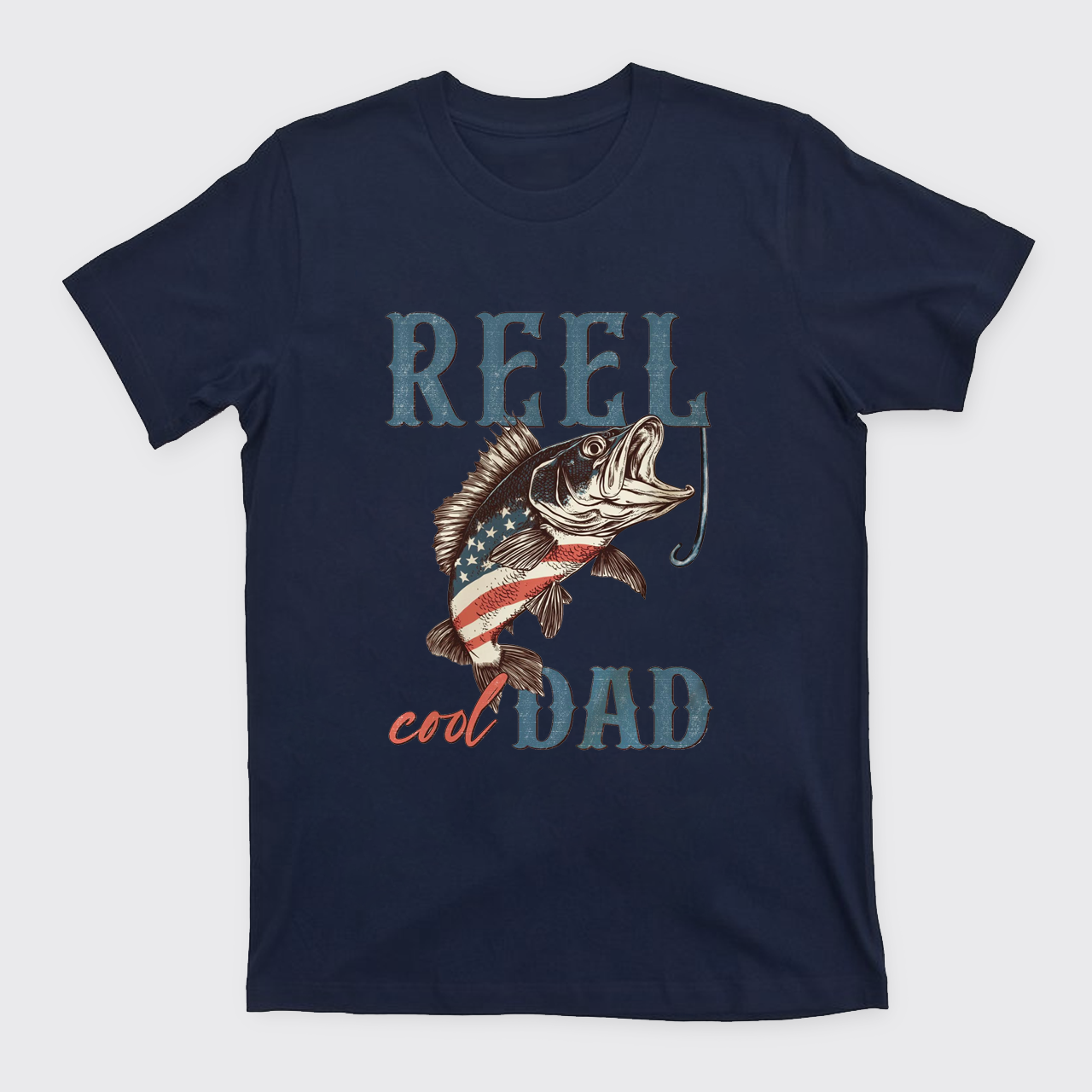 Reel Cool Dad-4th Of July T-Shirts