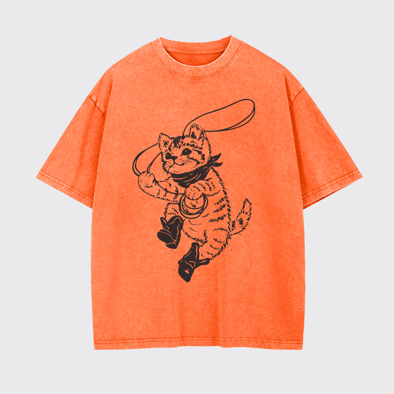 Wild West Kitty Garment-dye Tees