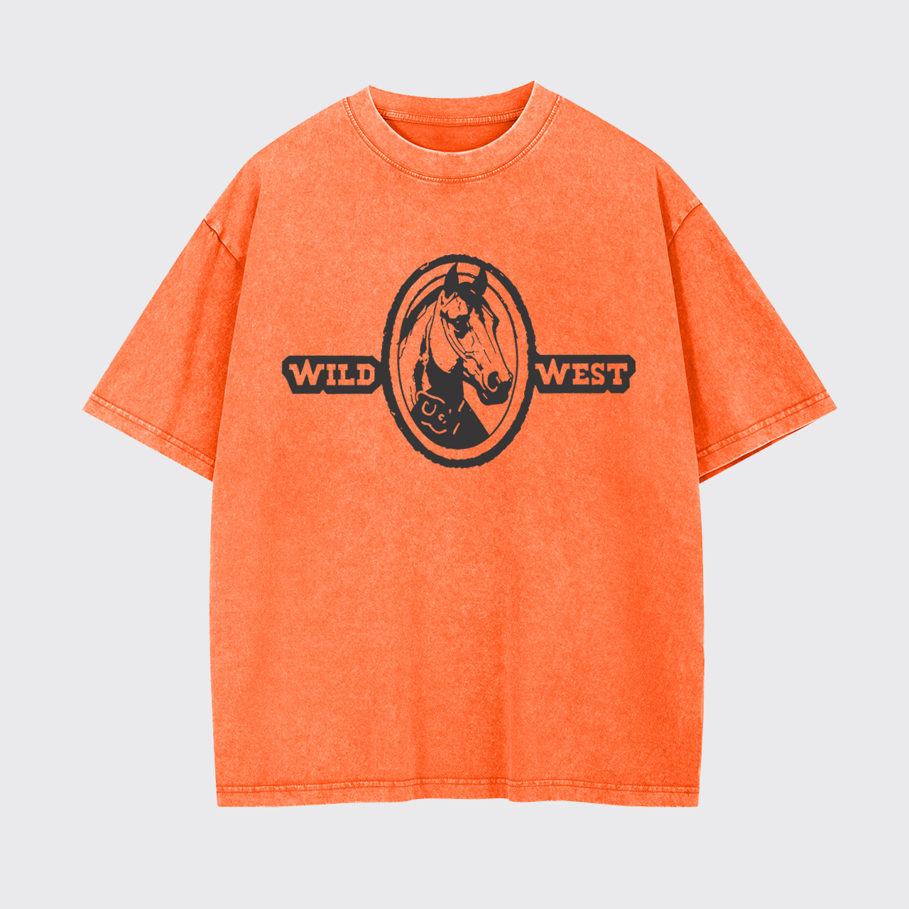 Wild West Vintage Cowboy Rodeo Garment-dye Tees