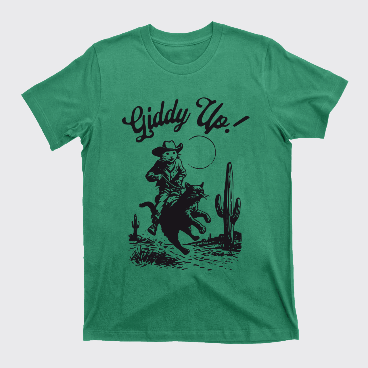 Giddy Up Funny Cowboy Mouse T-Shirts