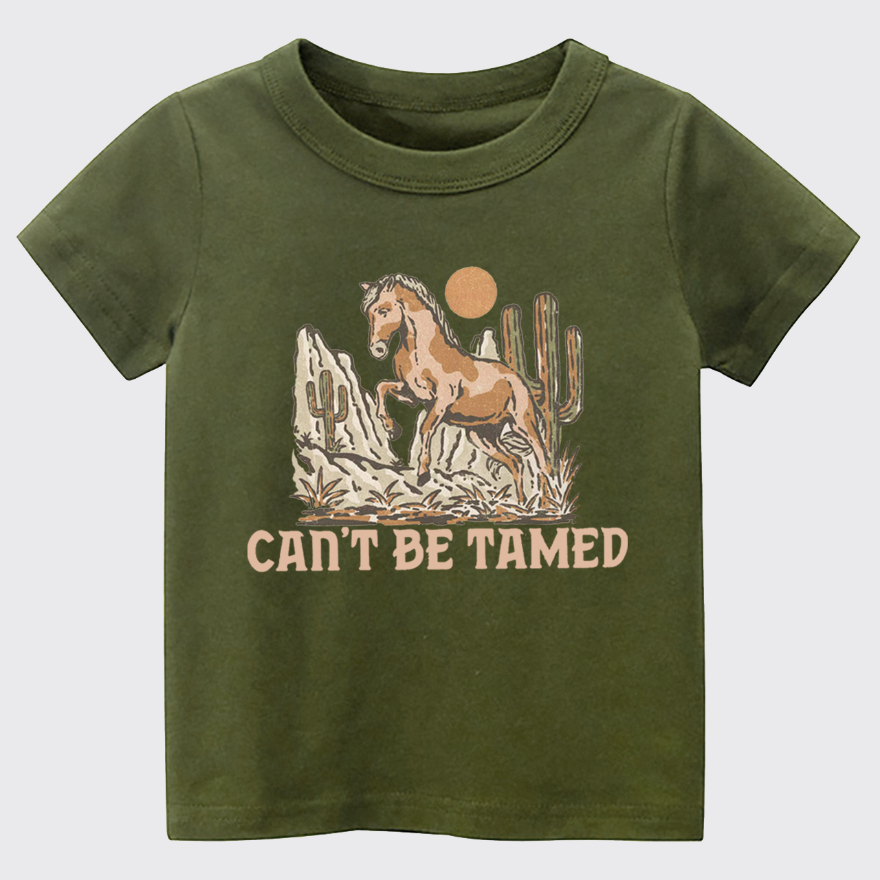 Can't Be Tamed Kids T-shirt