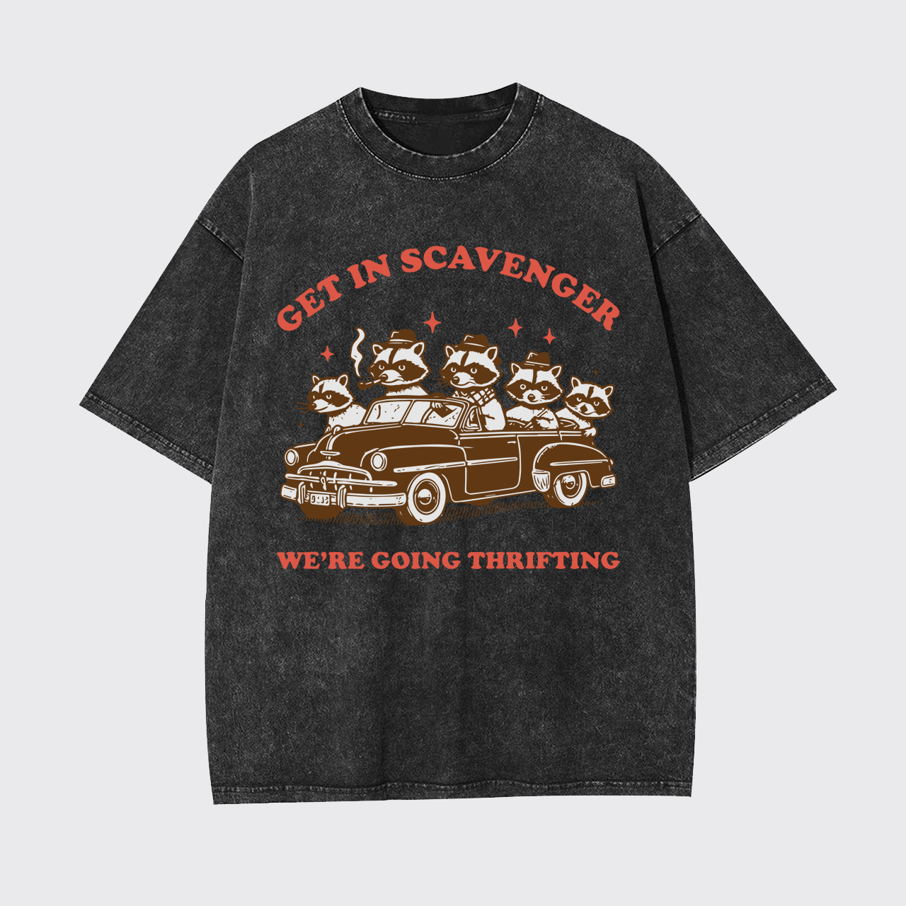 Get In Scavenger We're Going Thrifting Garment-dye Tees