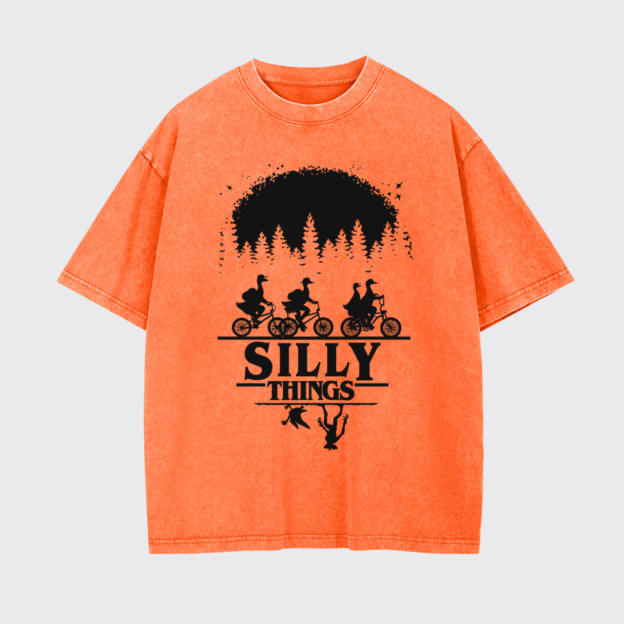 Horror Movies Silly Things Garment-dye Tees