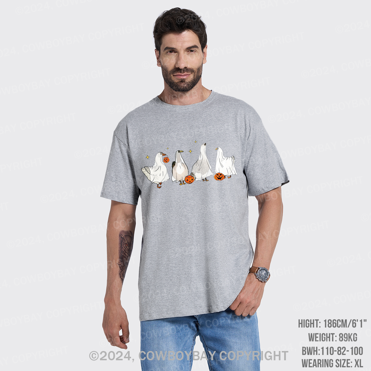 Halloween Ghost Ducks T-Shirts