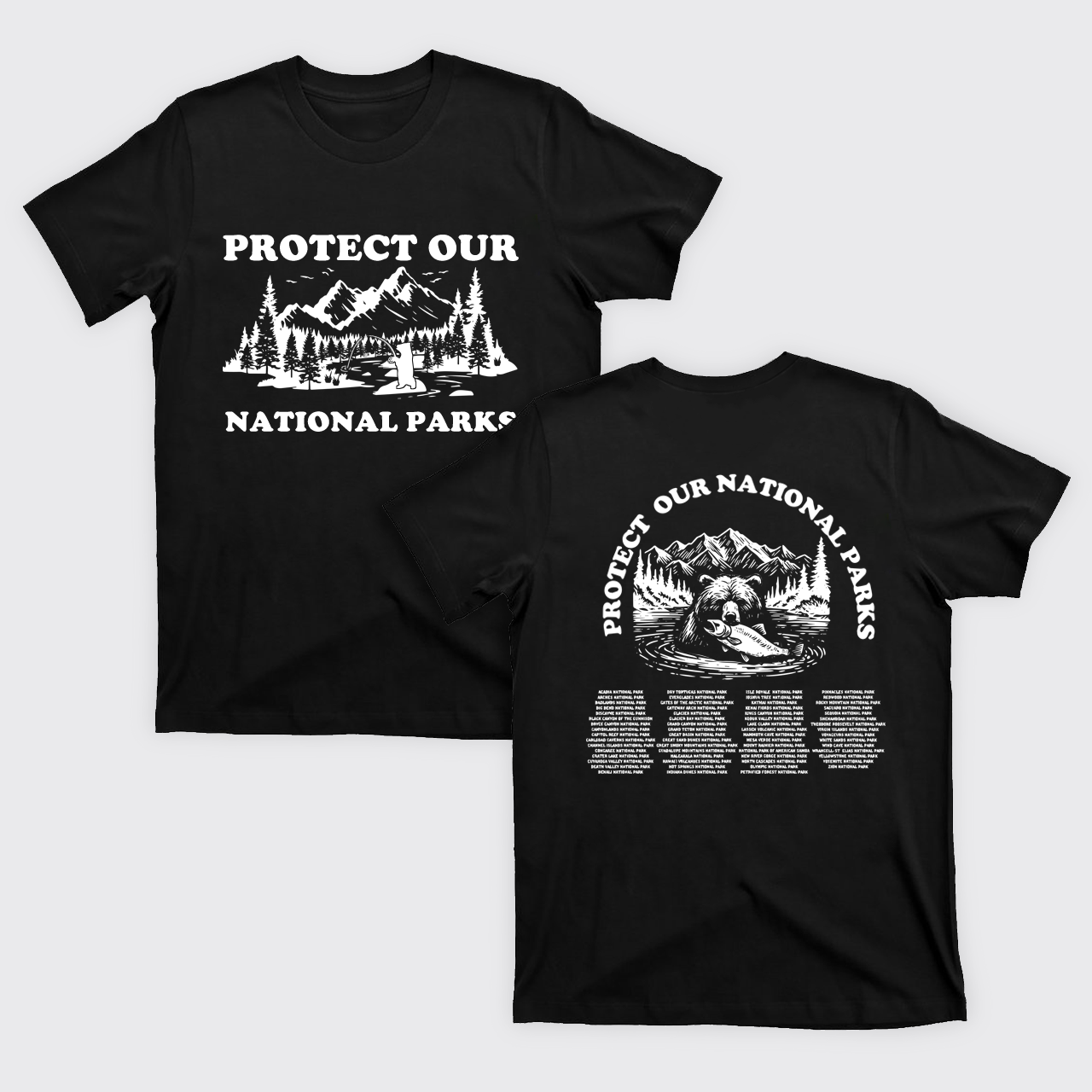 Support National Parks T-Shirts