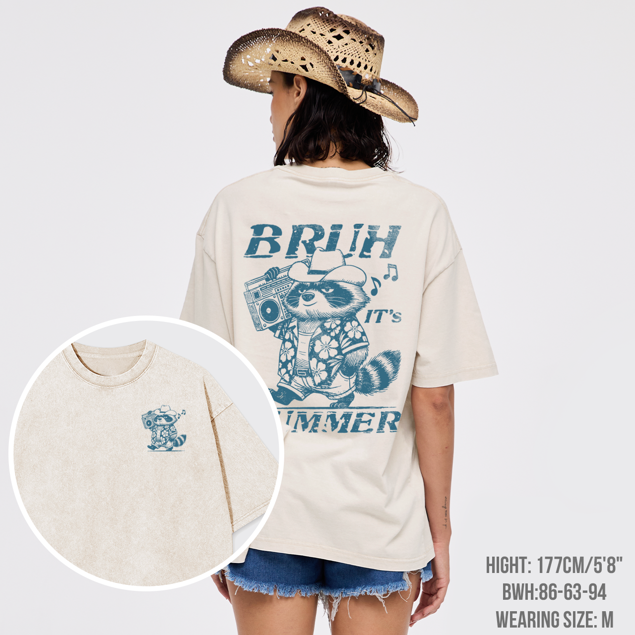 Bruh It's Summer Garment-dye Tees