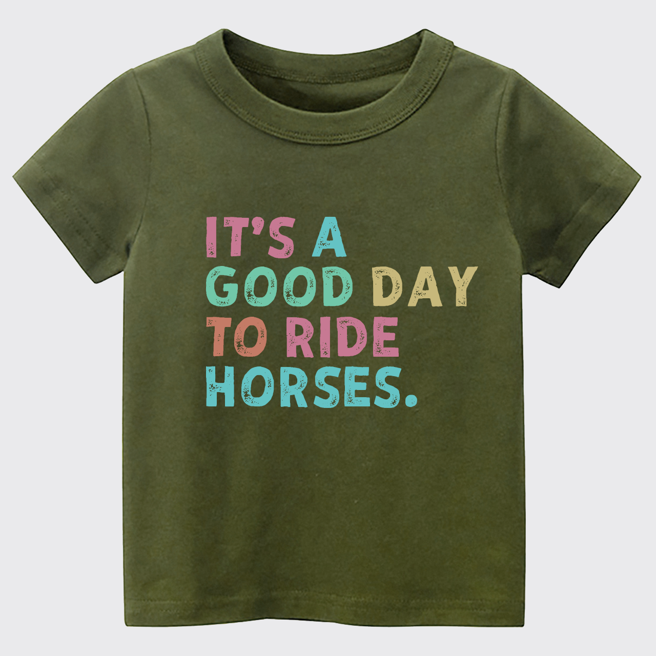 It's A Good To Ride Horses Kids T-shirt