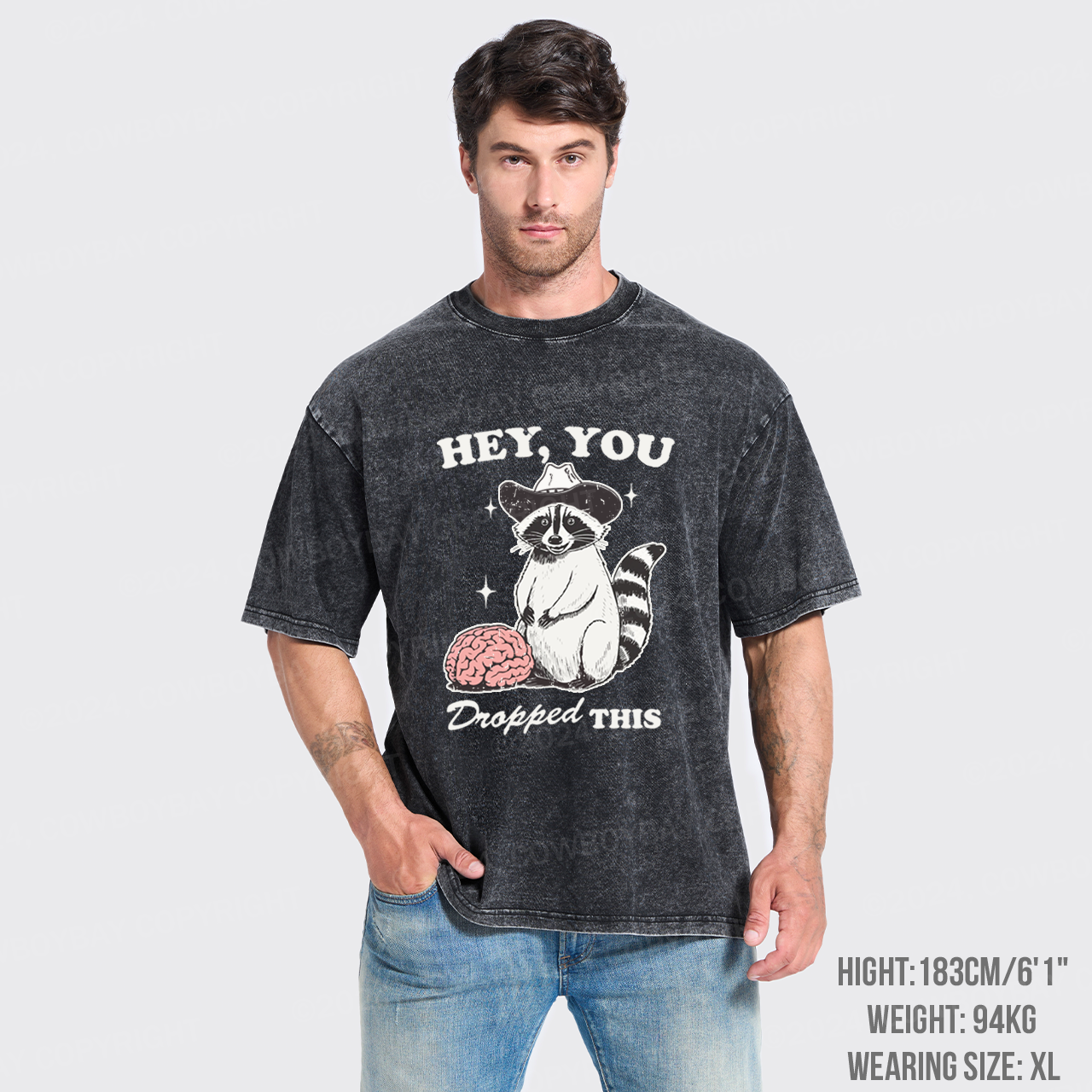 Hey, You Dropped This Garment-dye Tees