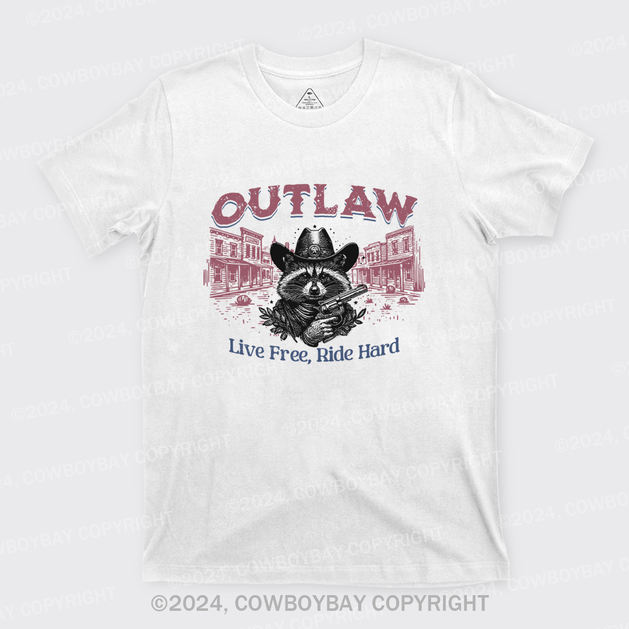 Live Free,Ride Hard T-Shirts